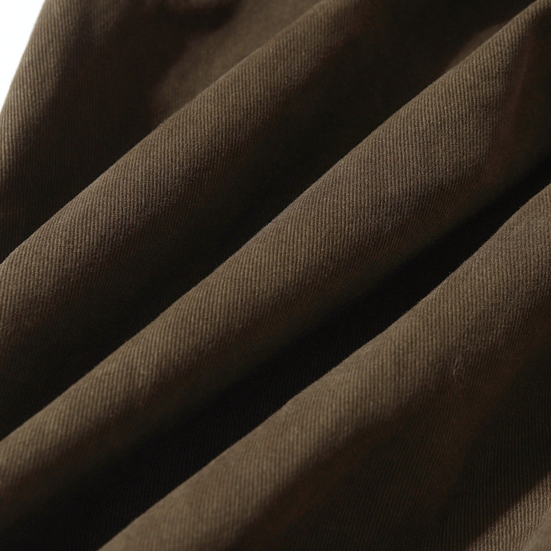 Omirad Curved-Pocket Baggy Cargo Pants | 100% Cotton