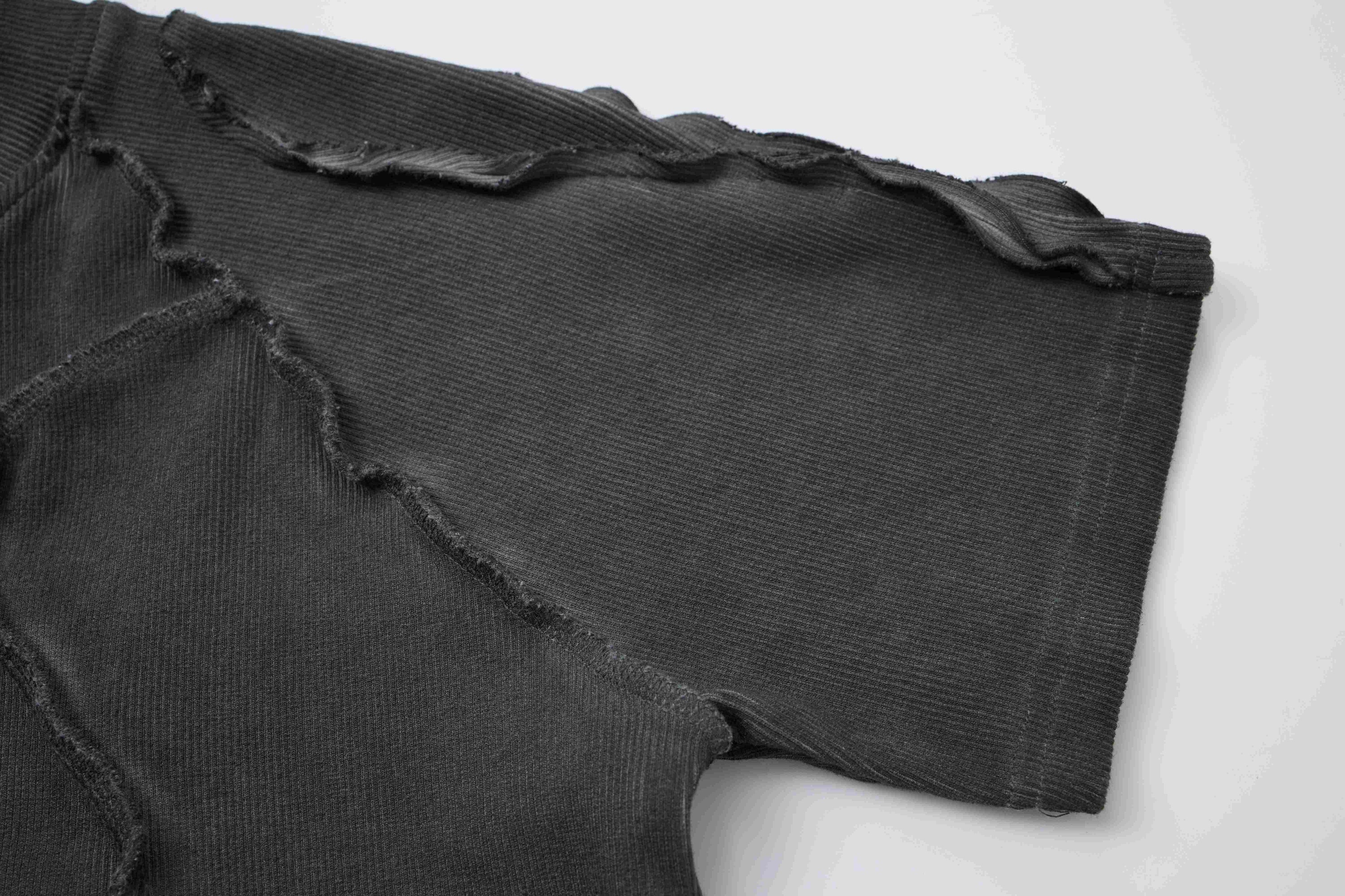 Omirad Raw Seam Compression Tee | Deconstructed Streetwear