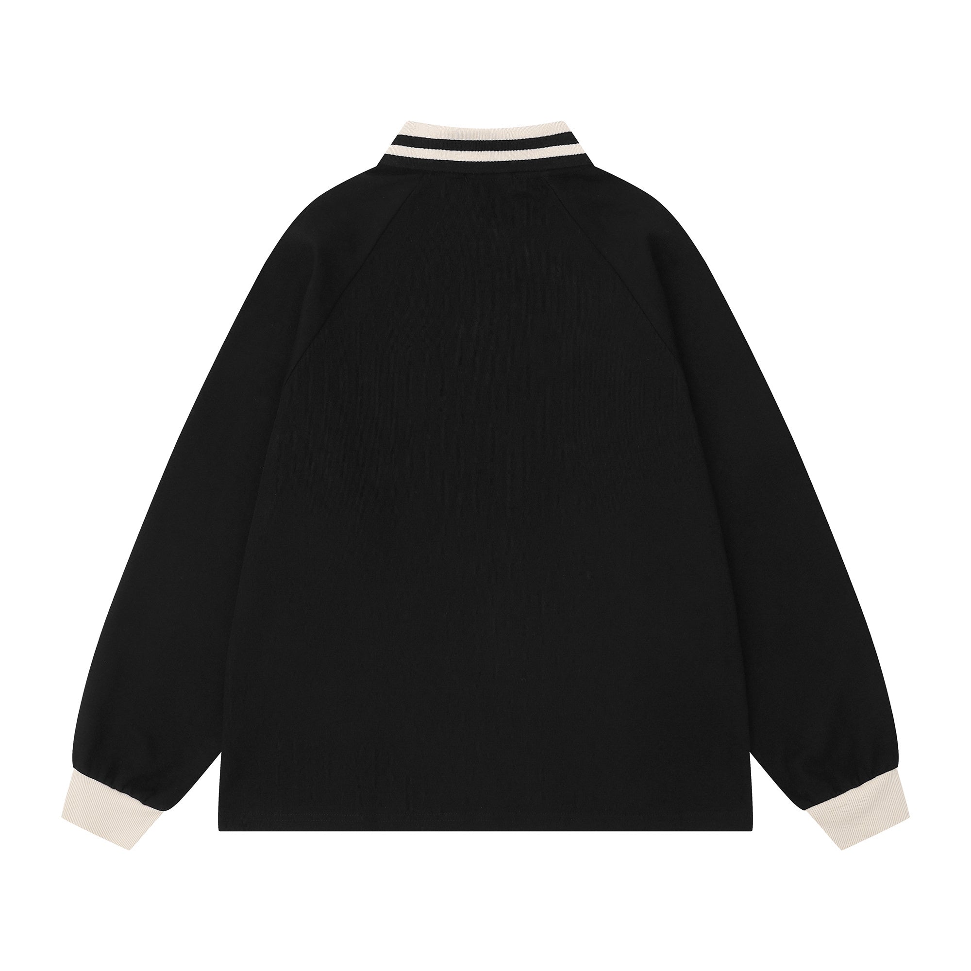 SAVaGEbAsE Retro Rugby Polo Sweatshirt | Varsity Streetwear