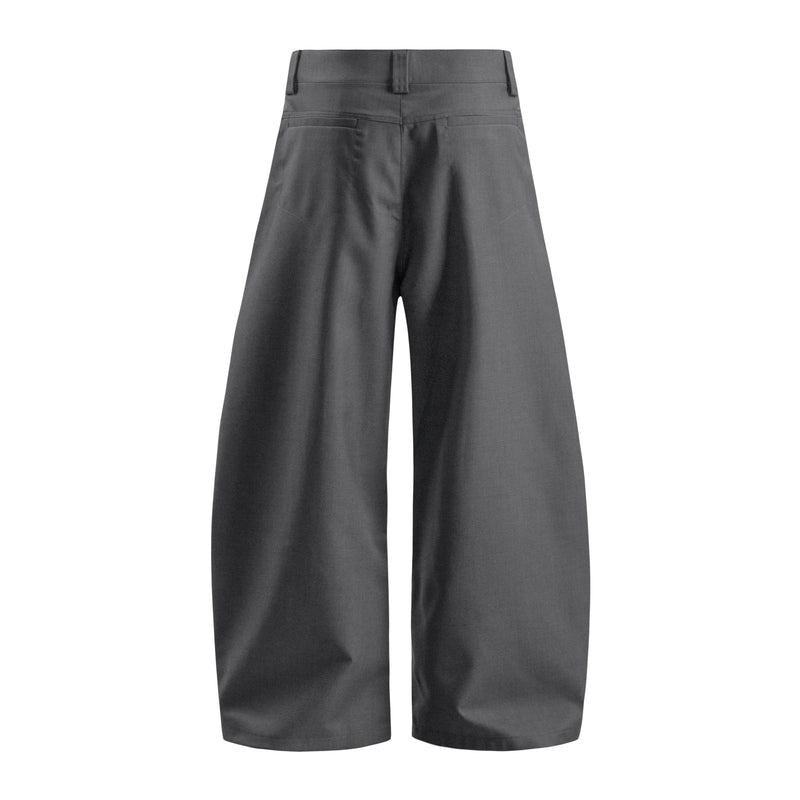 Omirad Minimal Wide-Leg Tailored Pants | Clean Streetwear