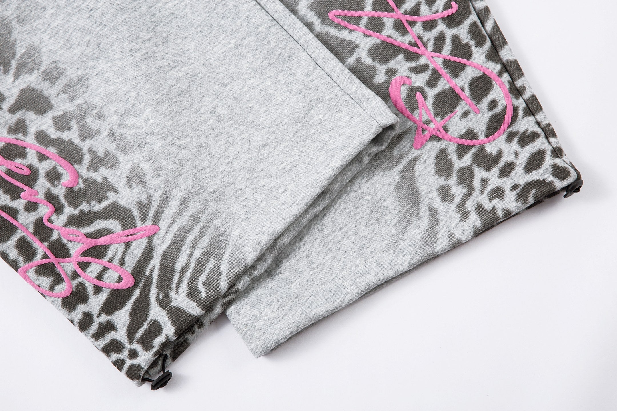 Omirad Leopard Fade Wide-Leg Sweatpants | Streetwear
