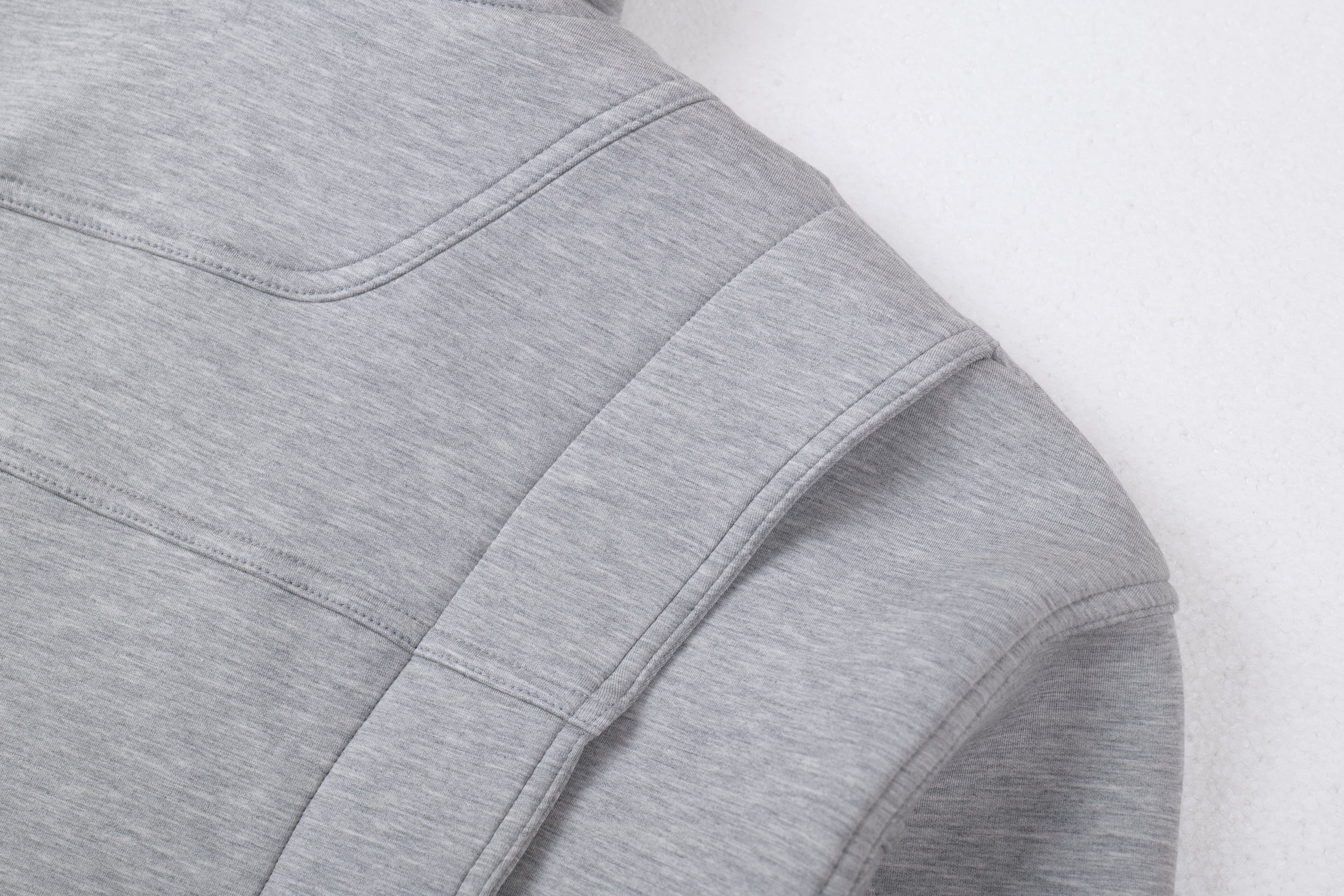 Omirad Minimal Recycled Zip-Up Hoodie | Structured Streetwear