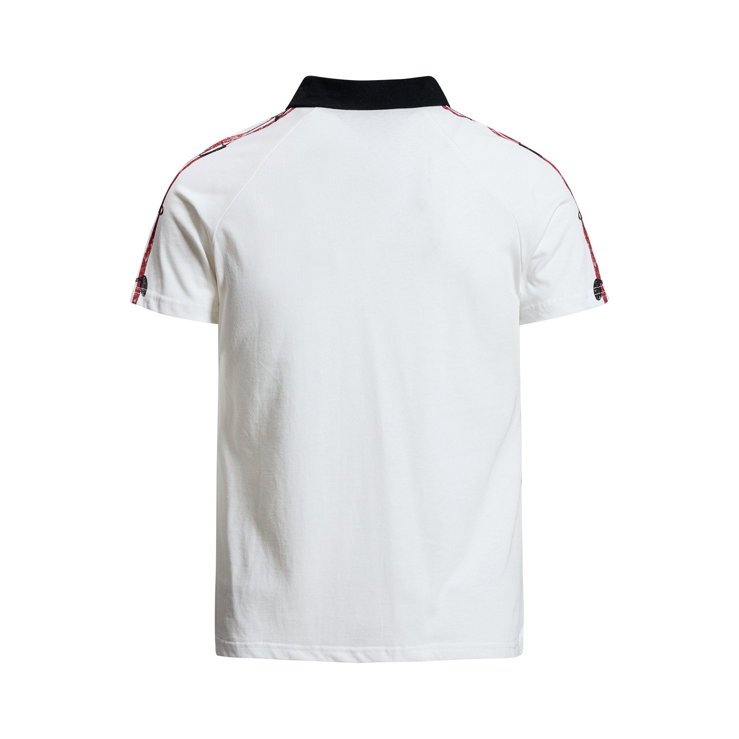 Men's Music Graphic Polo Shirt | Vintage Streetwear Style