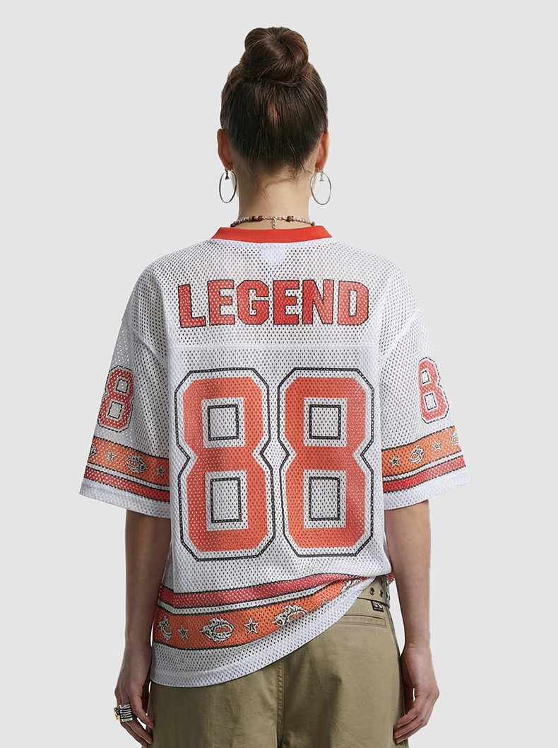 Omirad Legend 88 Mesh Jersey T-Shirt | Varsity Streetwear