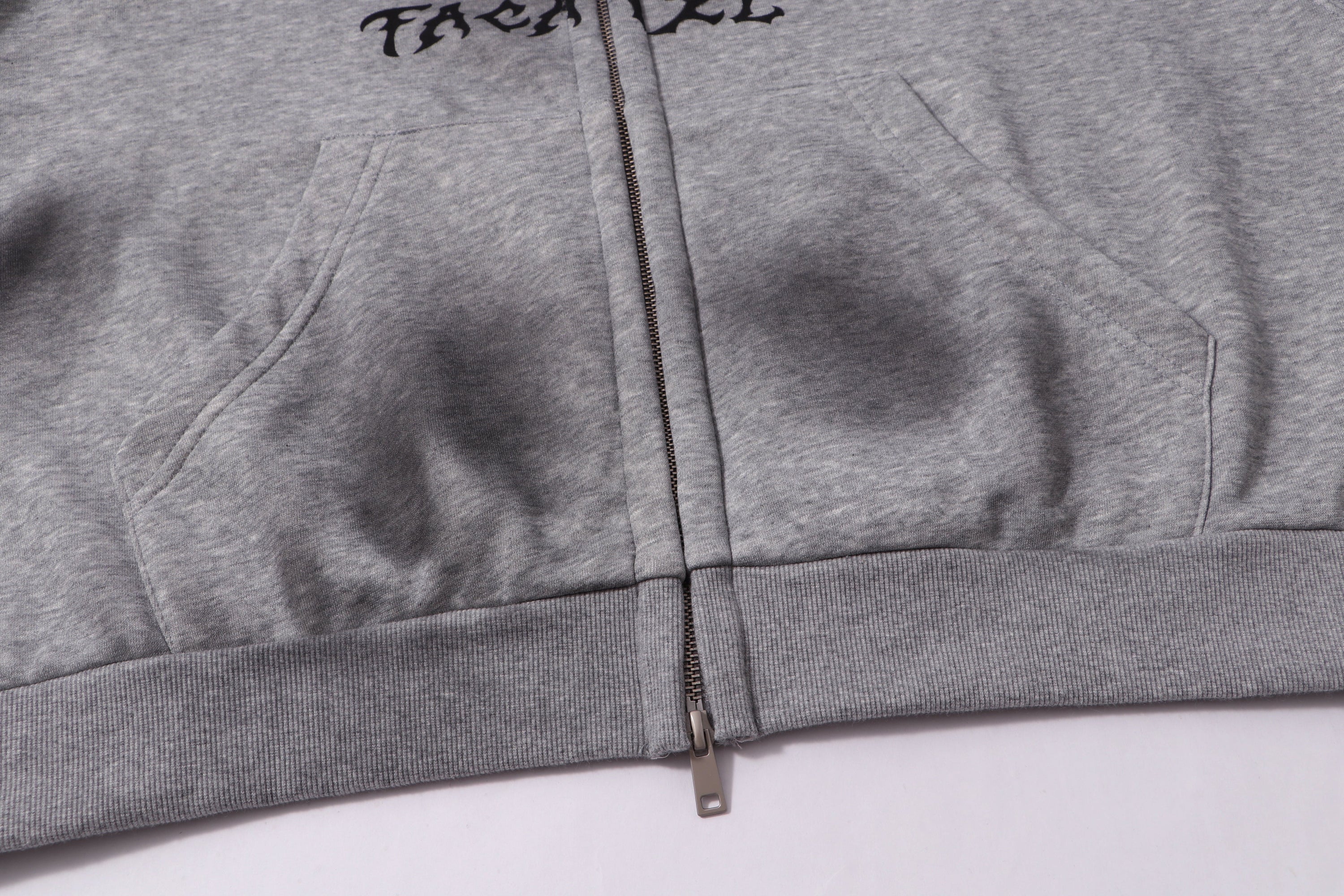 Omirad Full-Zip Masked Hoodie | Gothic Streetwear with Glove Cuffs