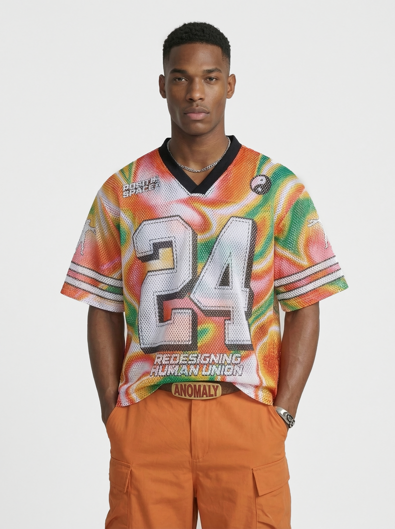 Omirad Eternity 24 Liquid Gradient Mesh Jersey T-Shirt