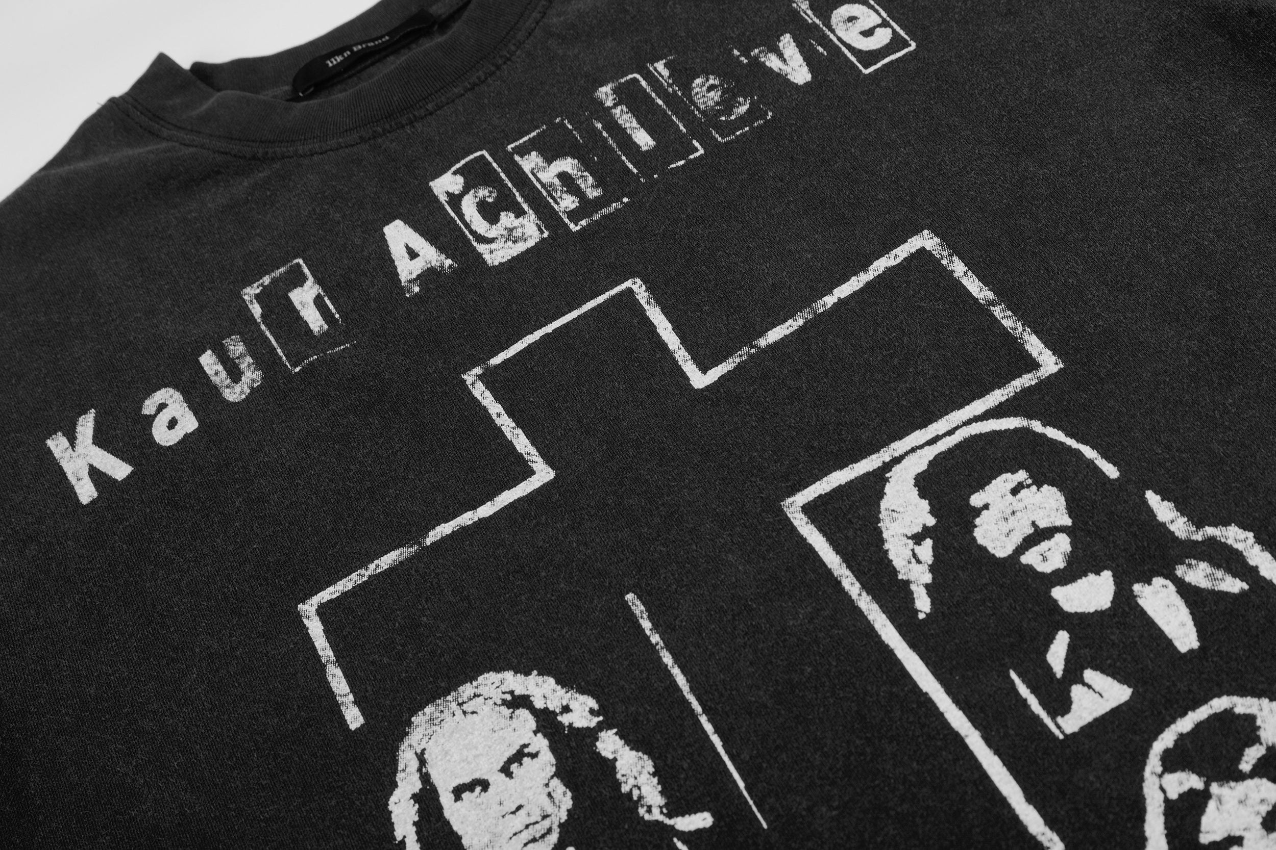 Vintage Cross Graphic Tee | Dark Streetwear Band-Style Shirt