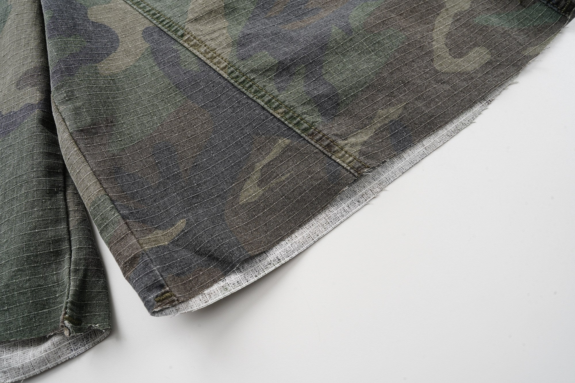 Camouflage Cargo Shorts | Oversized Wide-Leg Streetwear