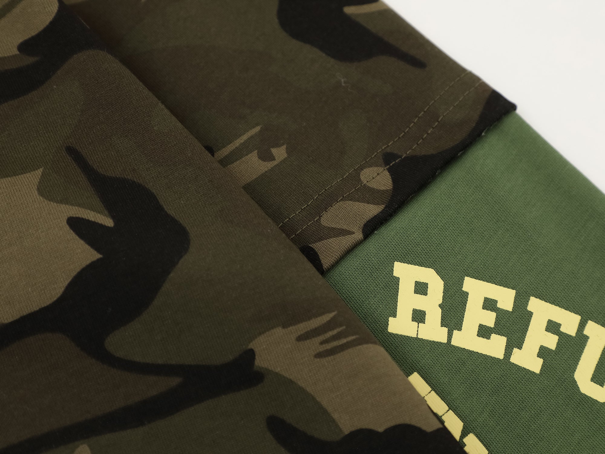 Assemble Layered Camo Long Sleeve Tee | Street Style