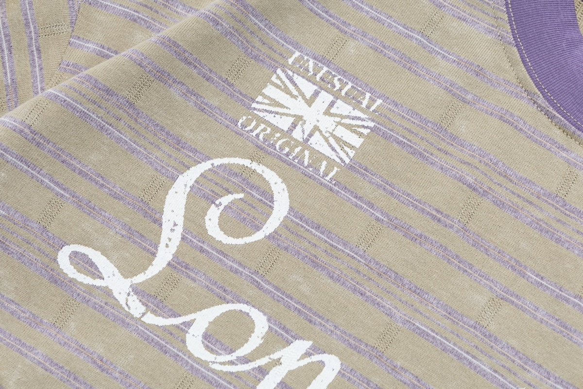 Vintage Striped Ringer T-Shirt | Retro Sport Streetwear Tee