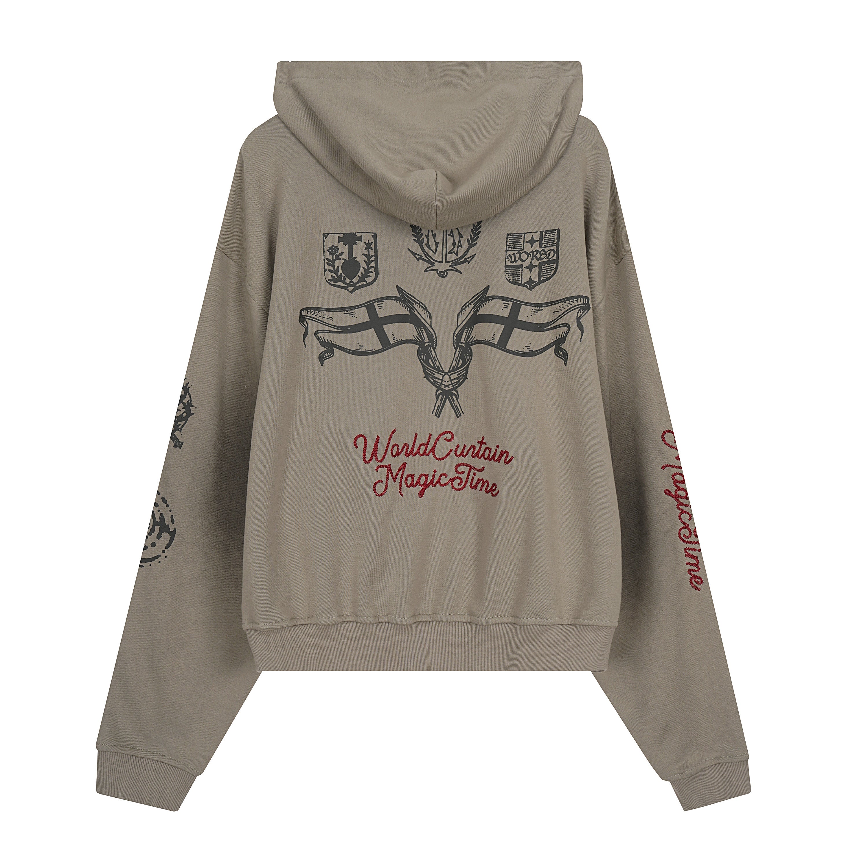Omirad Graphic Zip-Up Hoodie | Streetwear Hoodie