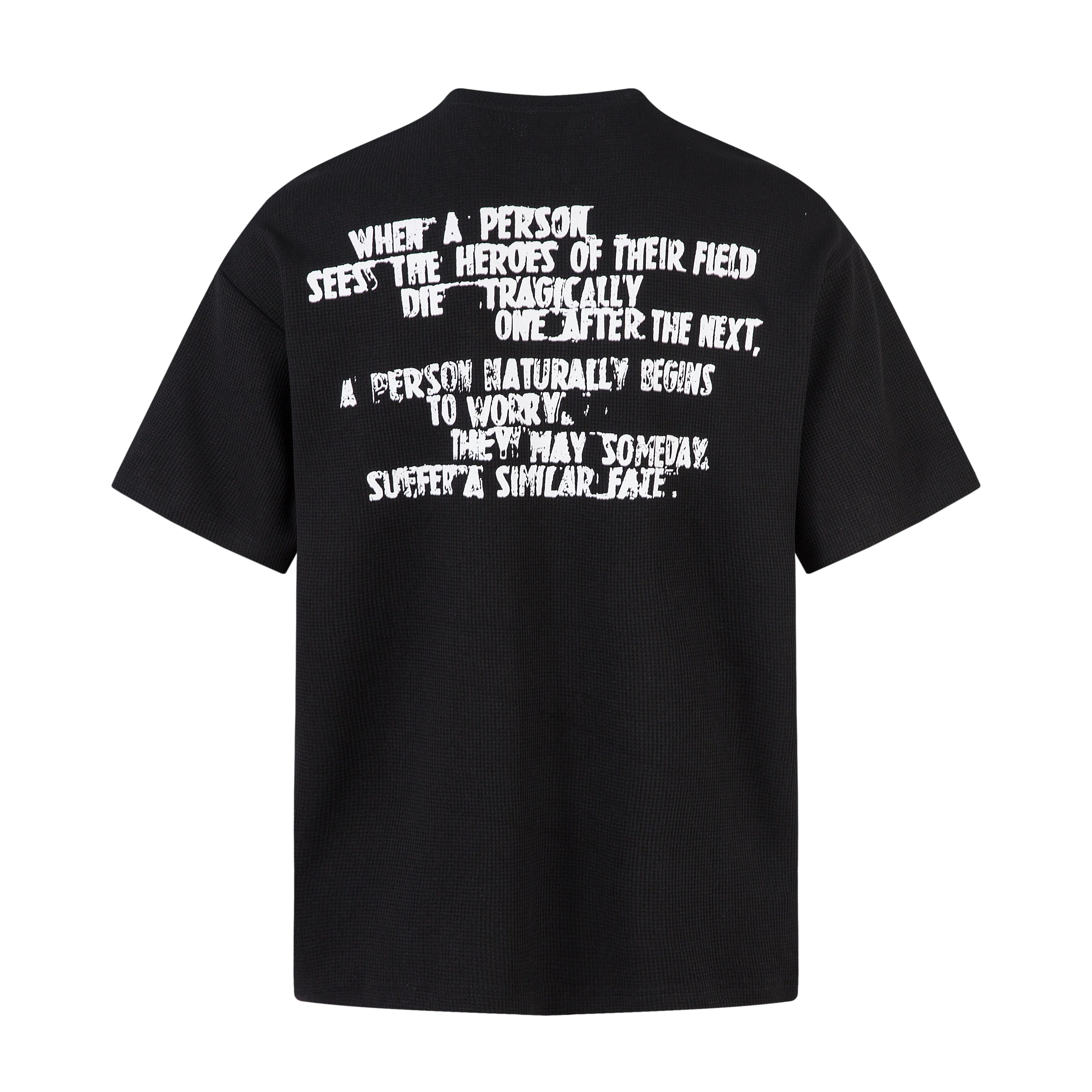 Omirad Half-Zip Neck Graphic T-Shirt | Streetwear Tee