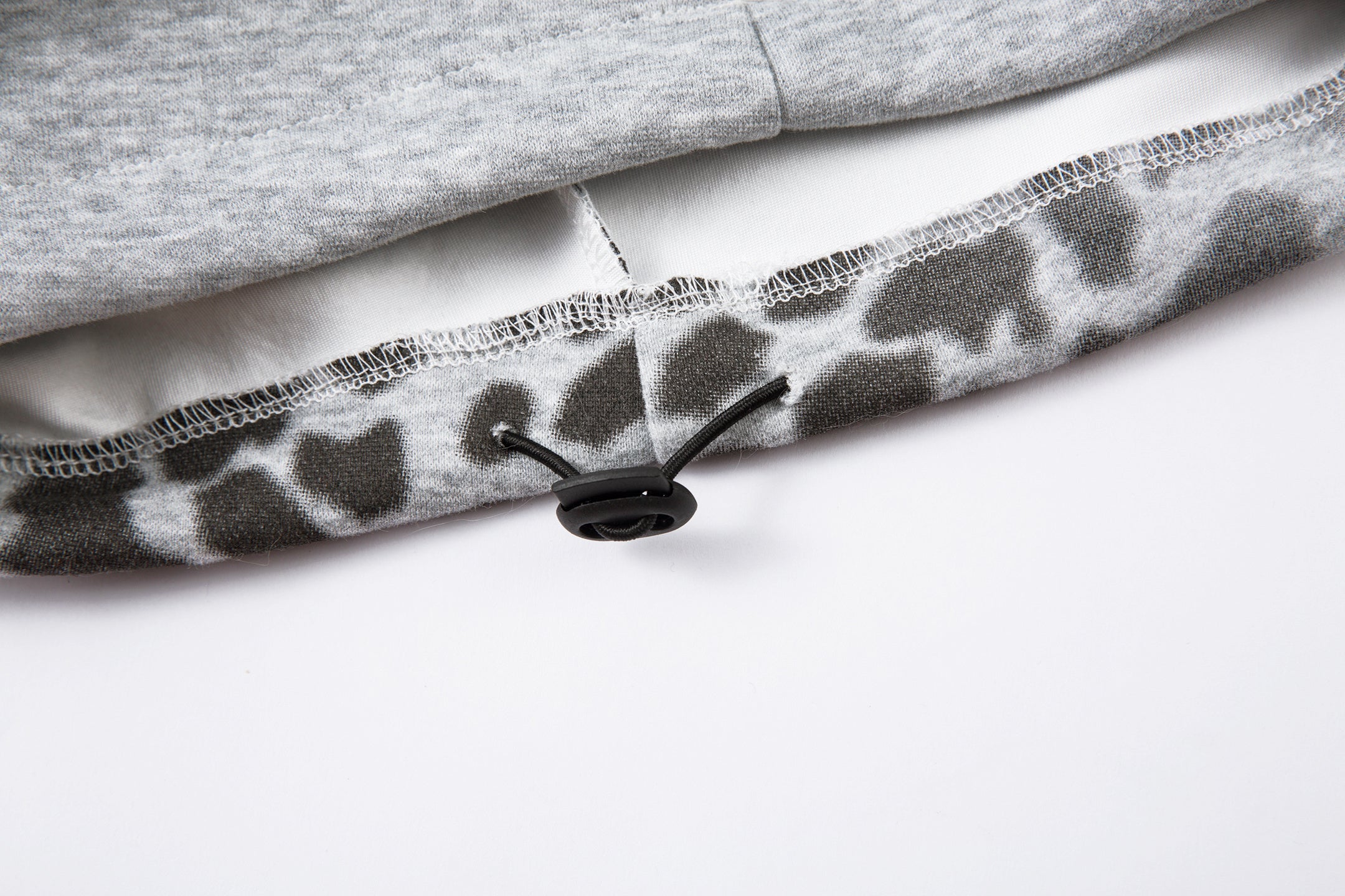 Omirad Leopard Gradient Sweatpants | Grey & Pink Graffiti