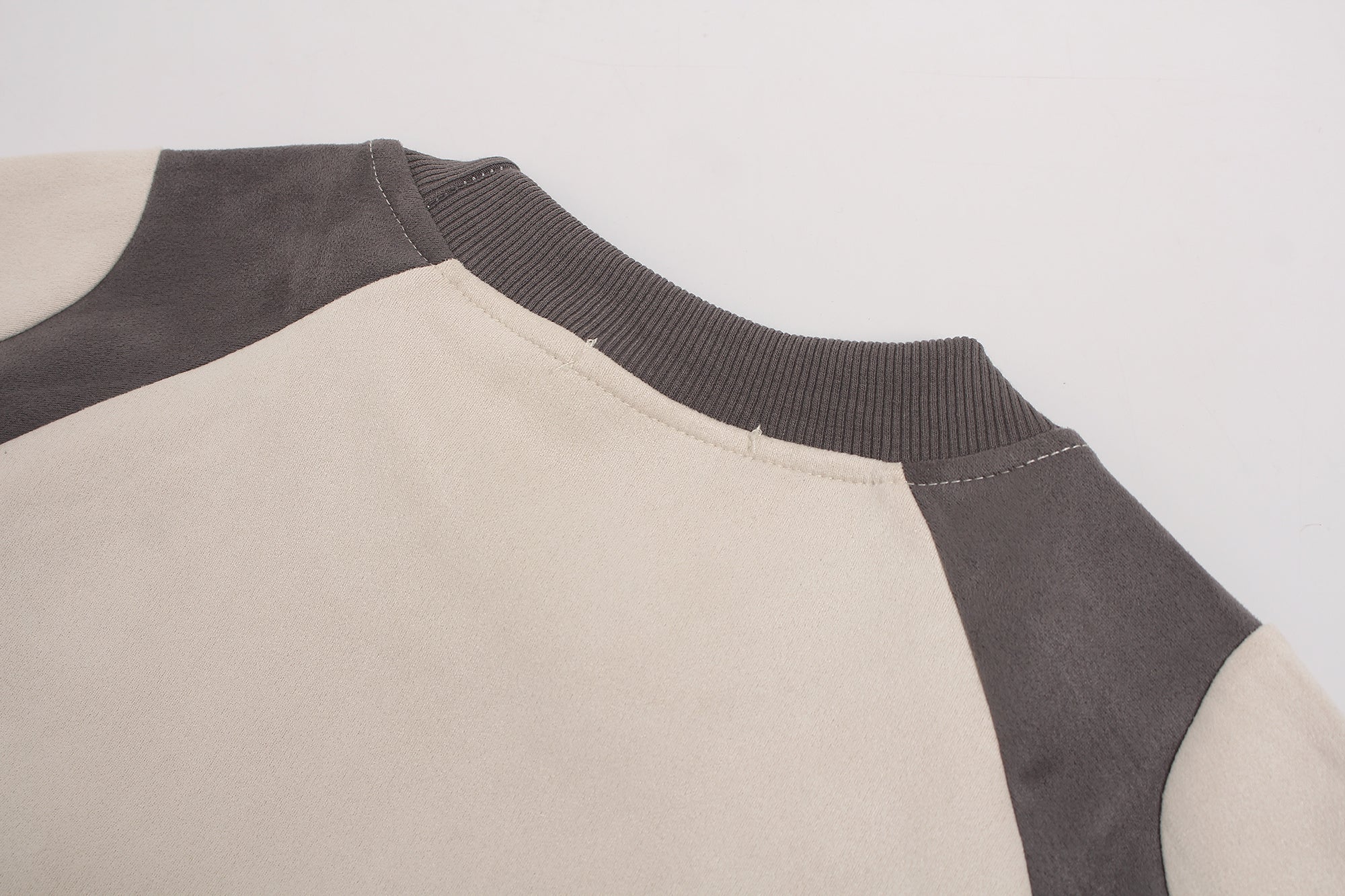 Omirad Sport Panel Suede Tee | Athletic Streetwear T-Shirt