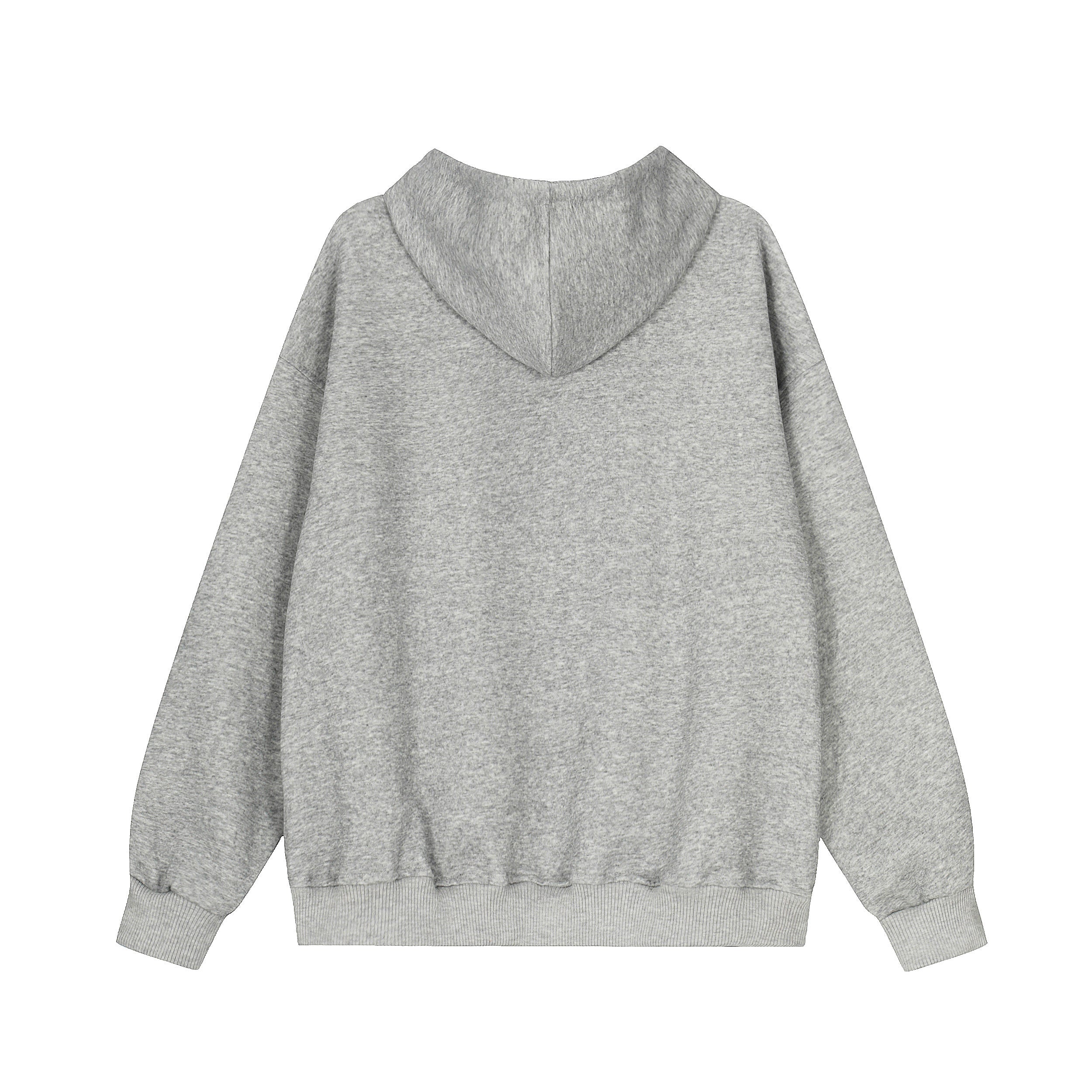 Street Manifesto Collage Graphic Zip-Up Hoodie | Oversized Fit