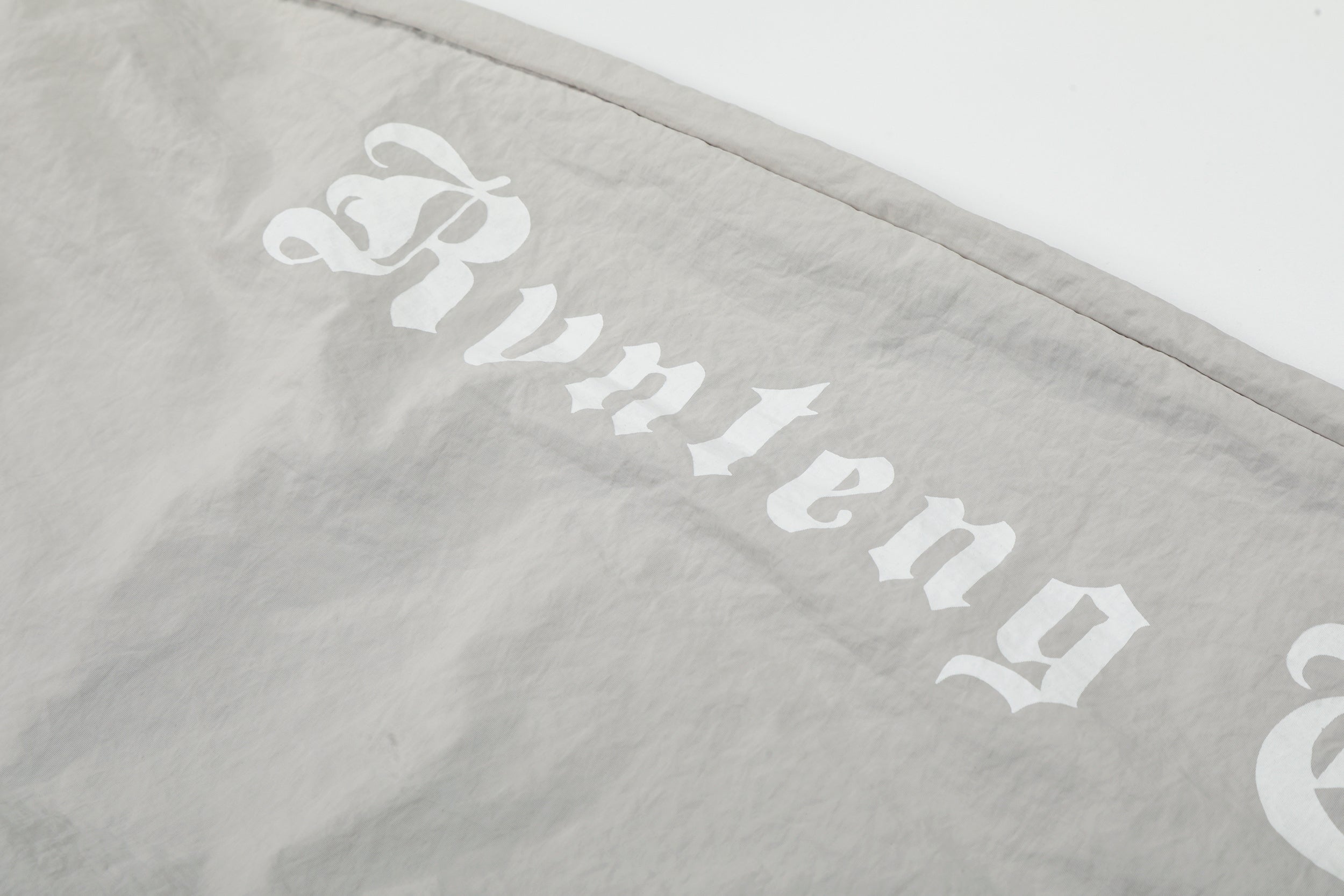 Script Logo Wide-Leg Nylon Pants | Streetwear Joggers