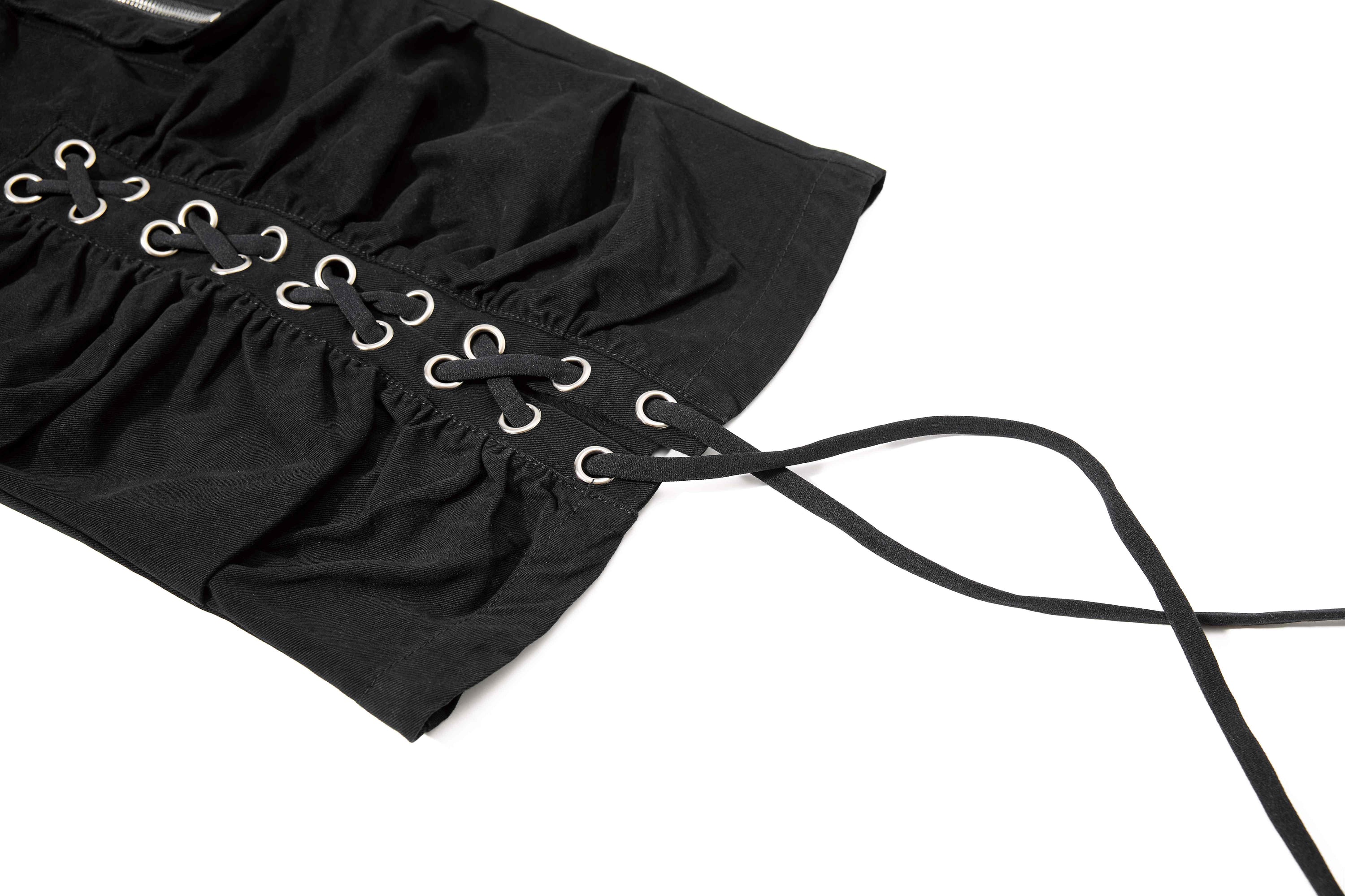 Omirad Lace-Up Utility Cargo Shorts | Y2K Streetwear