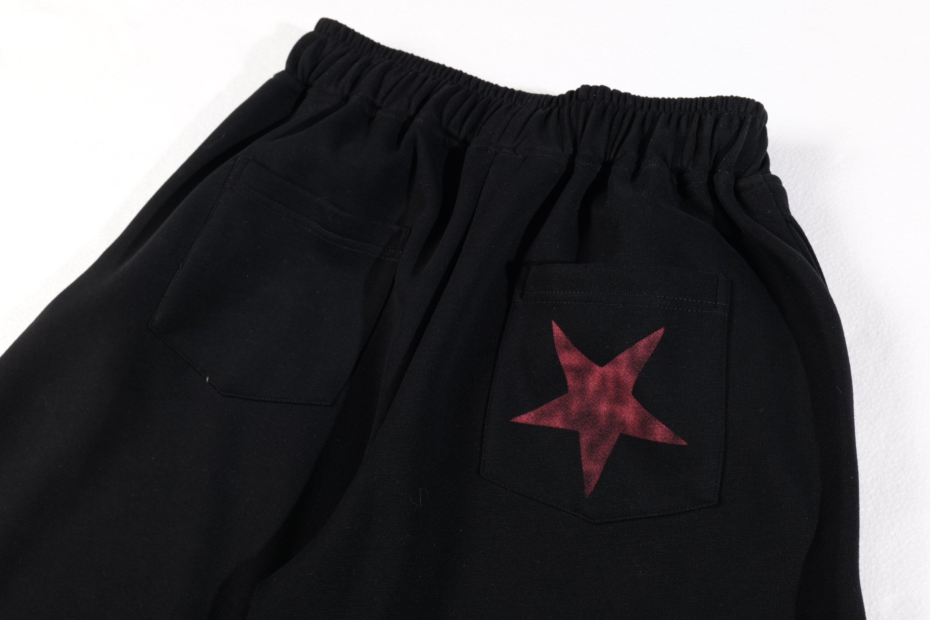 Fairfocus Star Print Wide-Leg Sweatpants | Vintage Streetwear