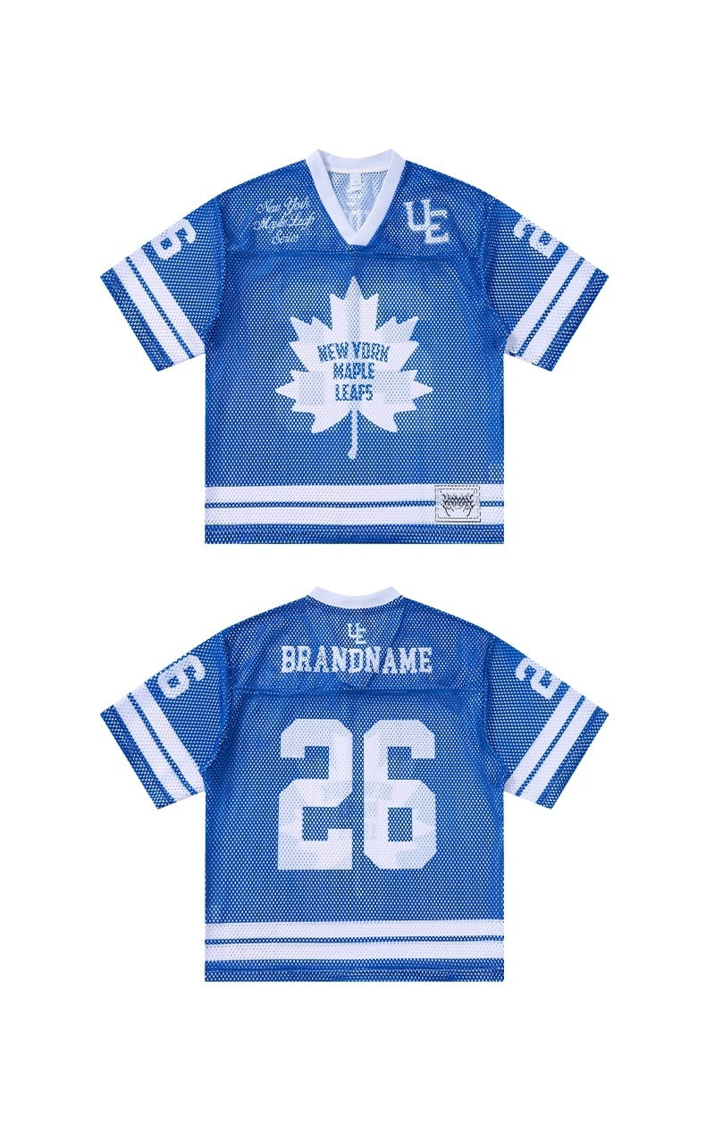 Omirad Maple 26 Mesh Jersey T-Shirt | Varsity Streetwear