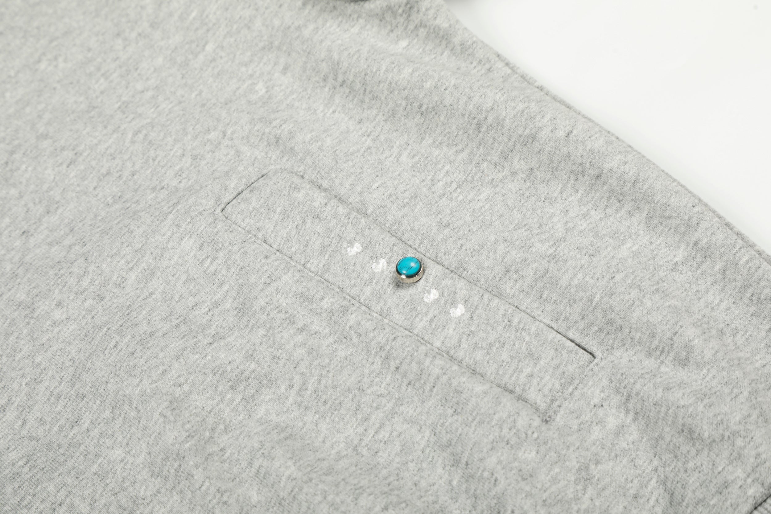 Omirad Minimal Dot-Detail Zip Hoodie | Streetwear Staple