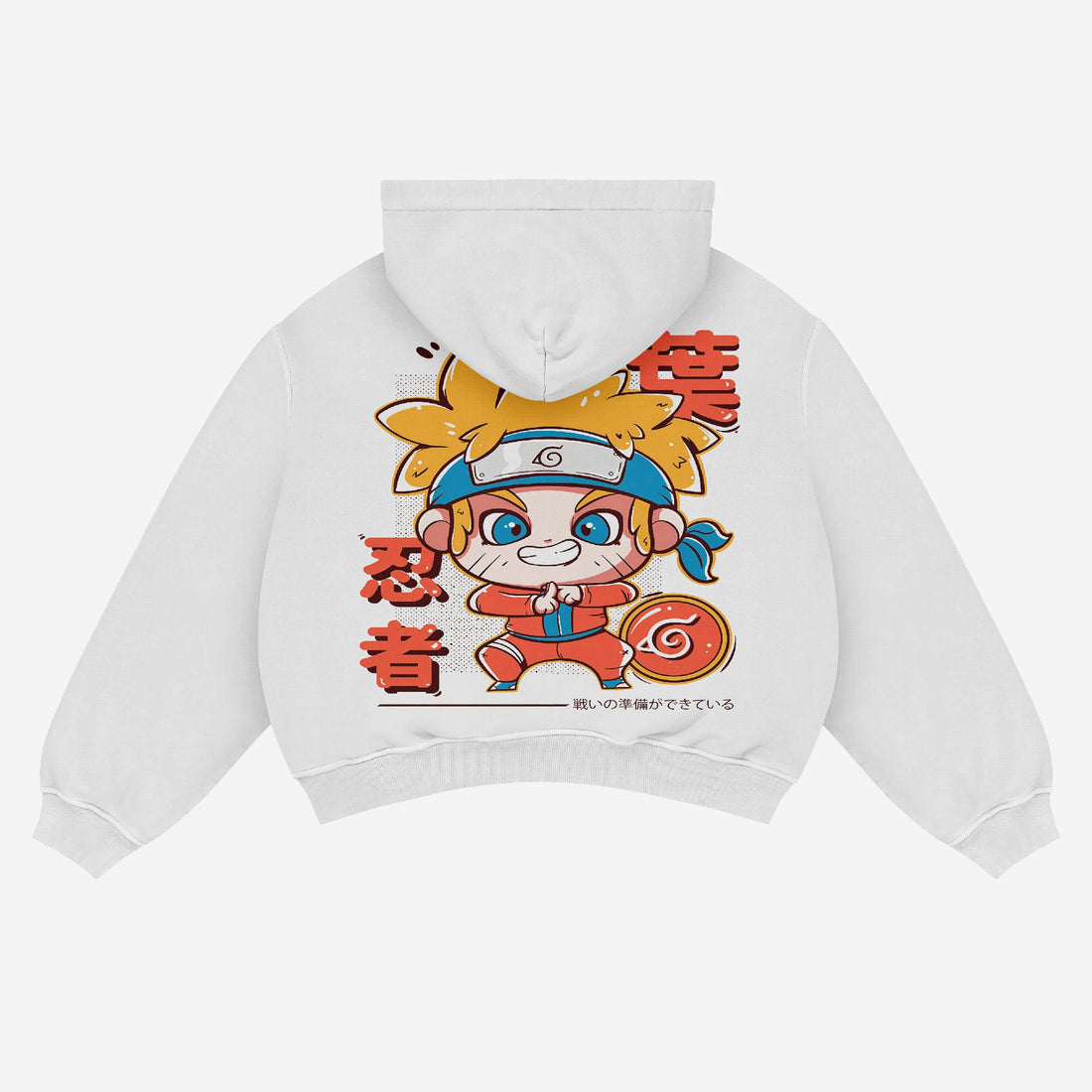 Exclusive Chibi Naruto Hoodie - Adorable Anime Apparel for True Naruto Fans - Seakoff