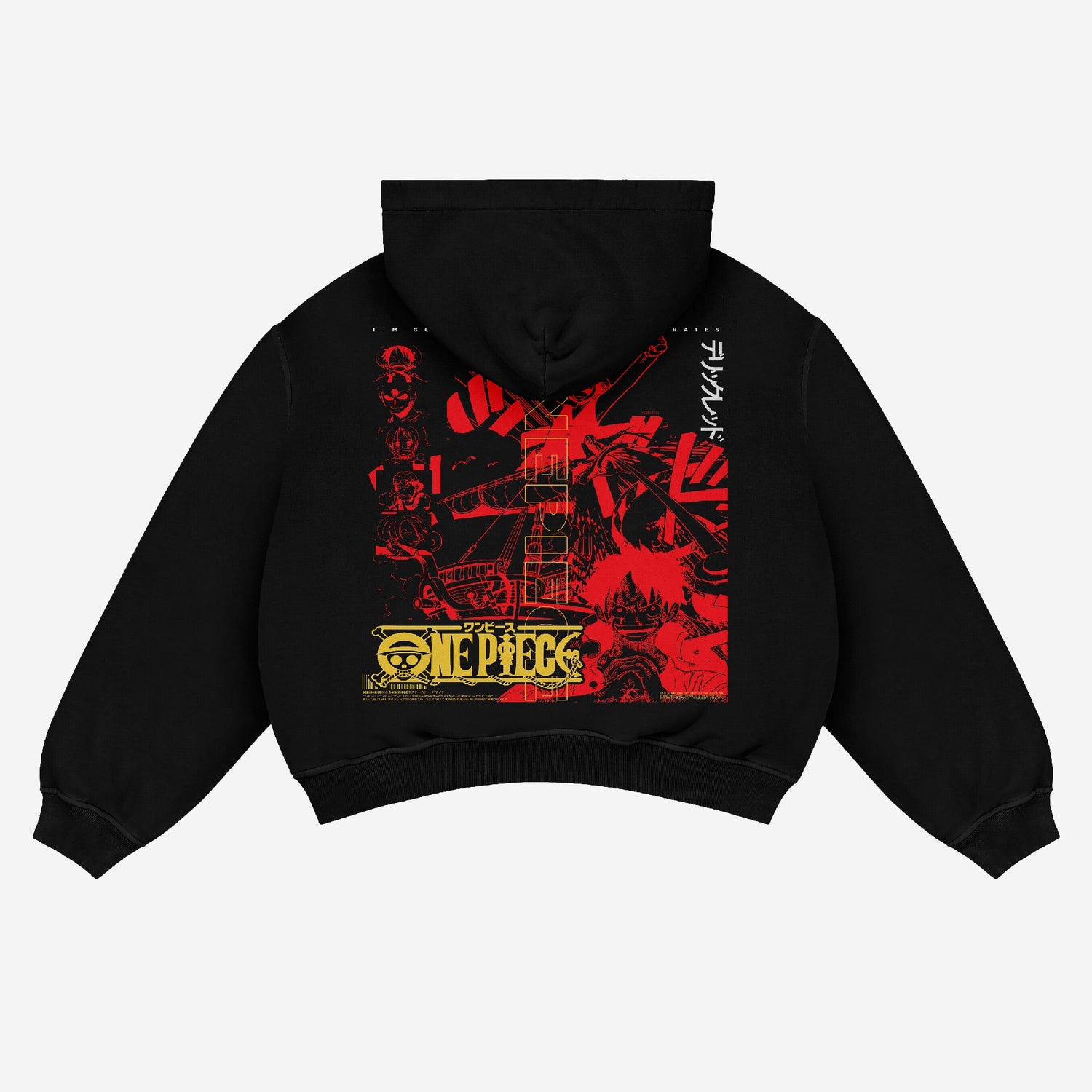 Exclusive Luffy Anime Hoodie - High - Quality One Piece Apparel - Seakoff