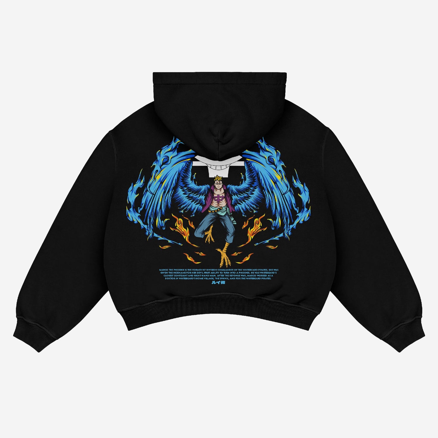 Exclusive Marco Hoodie - High - Quality One Piece Anime Apparel for Fans - Seakoff