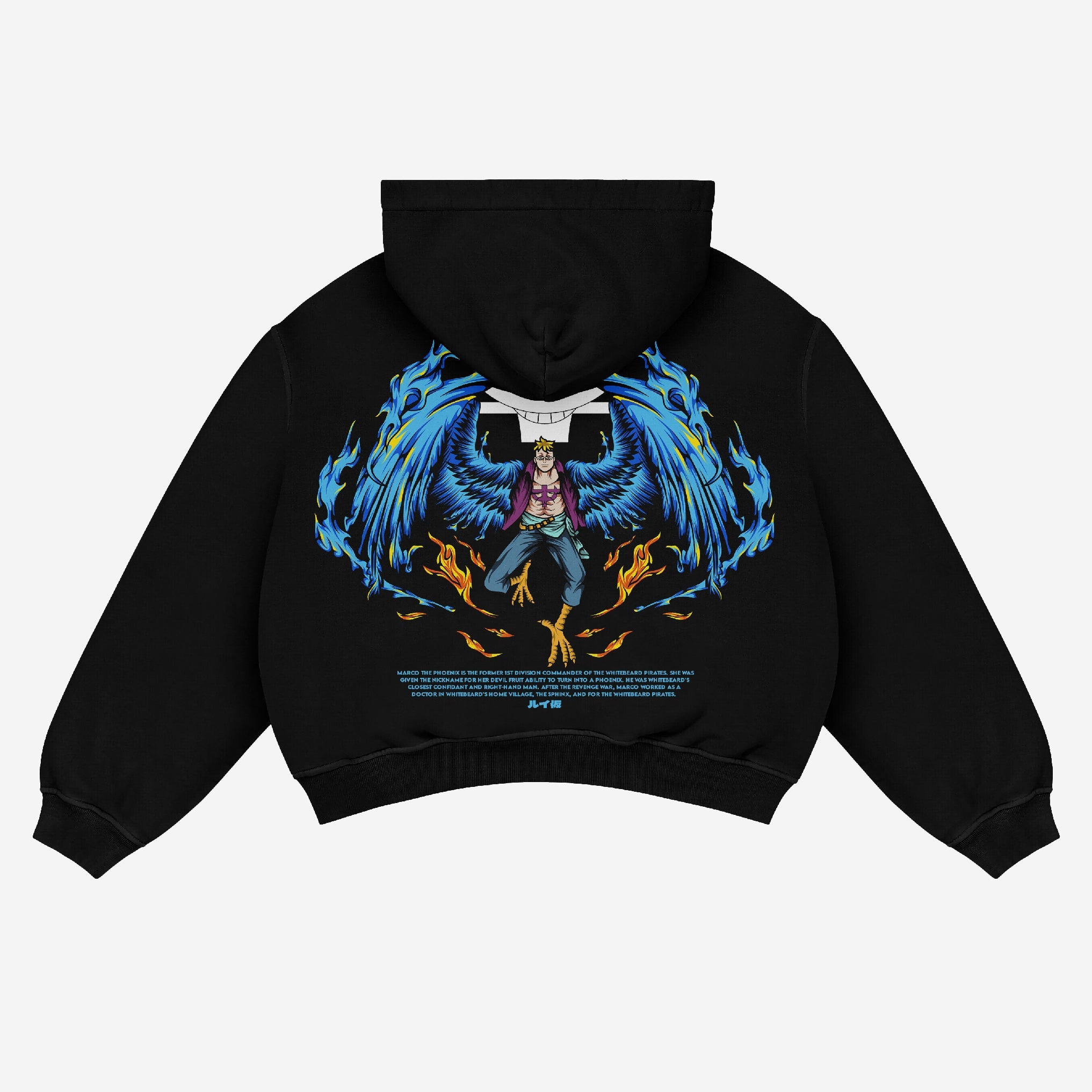 Exclusive Marco Hoodie - High - Quality One Piece Anime Apparel for Fans - Seakoff