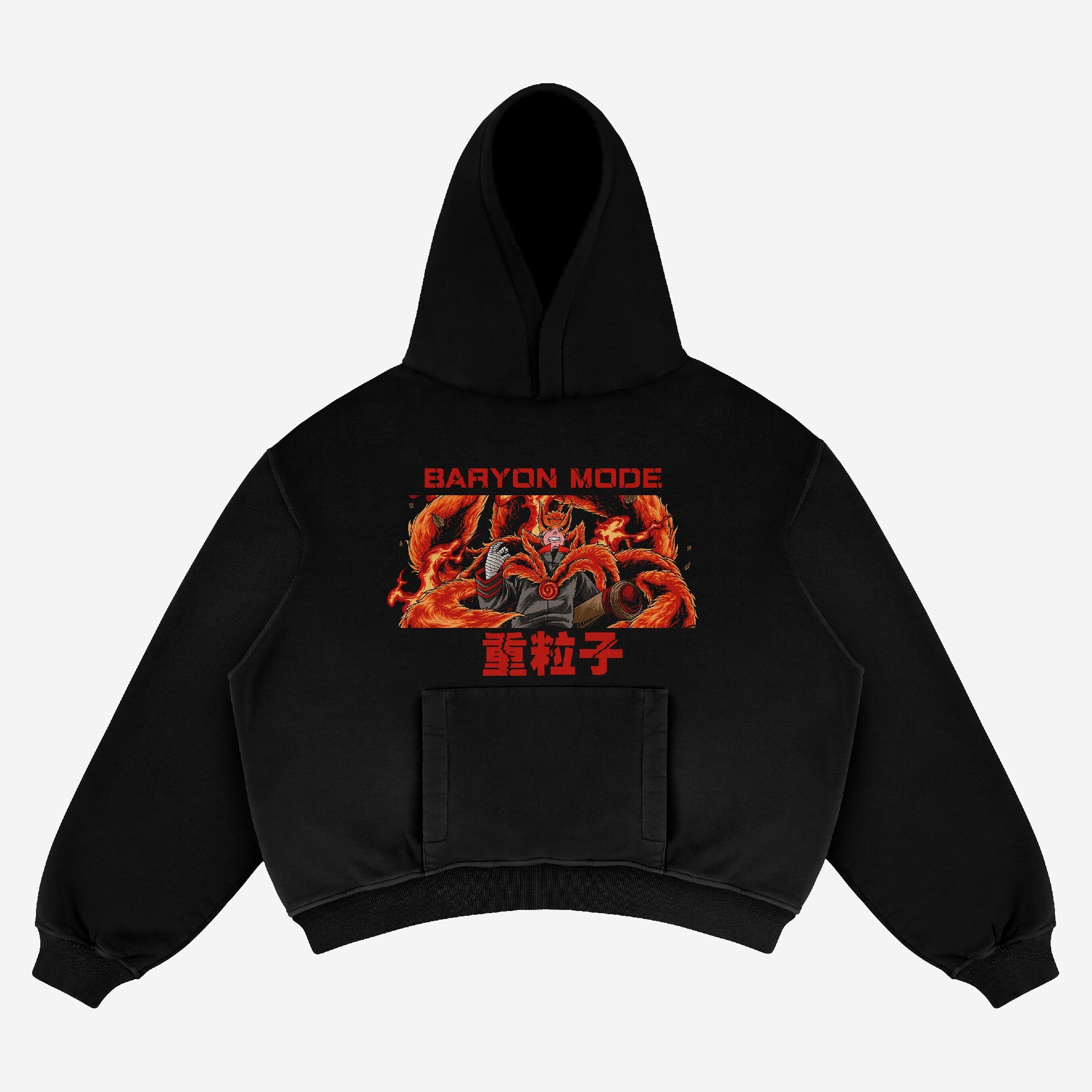 Exclusive Naruto Kurama Hoodie - High - Quality Anime Apparel for True Naruto Fans - Seakoff