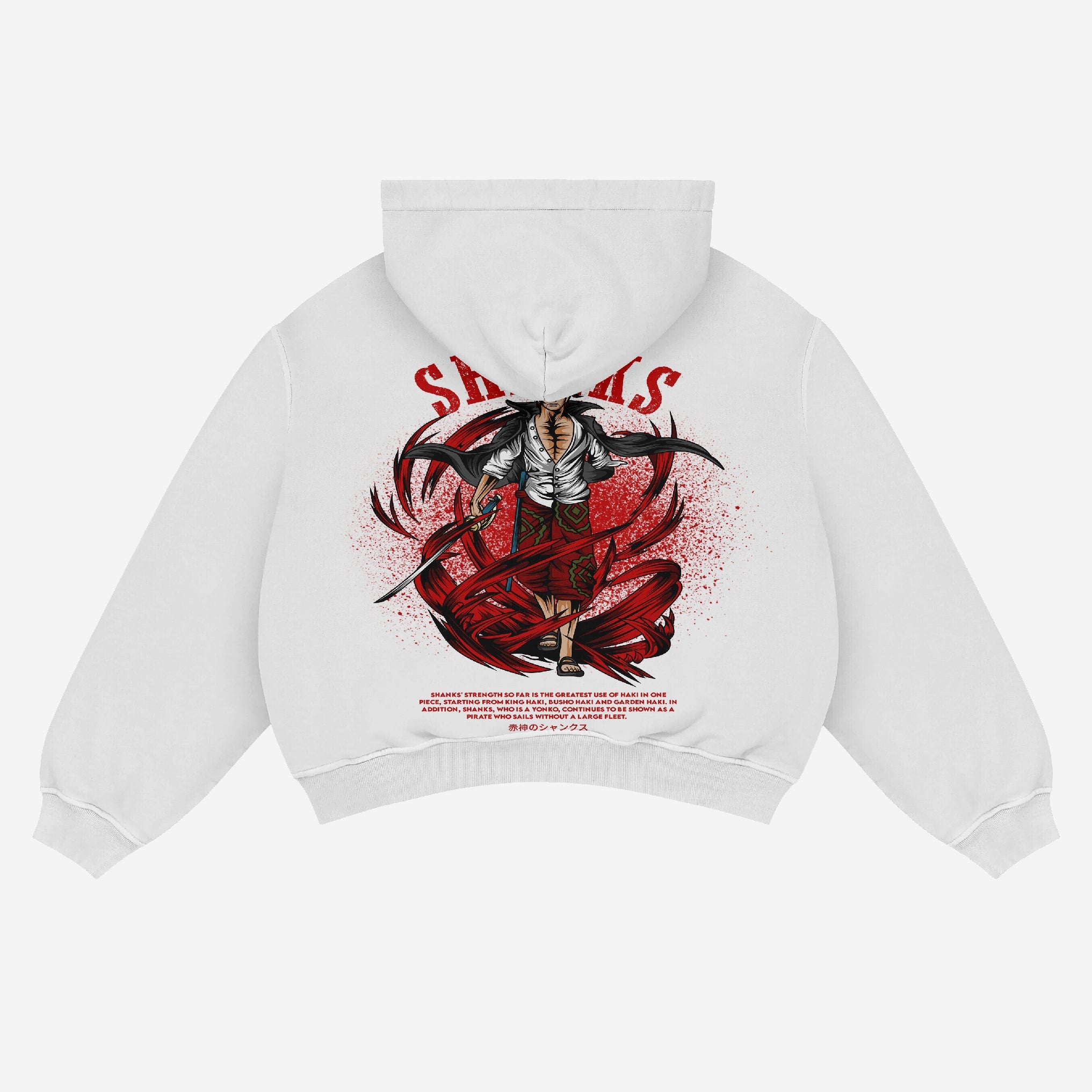 Exclusive Shanks Hoodie - Iconic Anime Design for True Fans - Seakoff