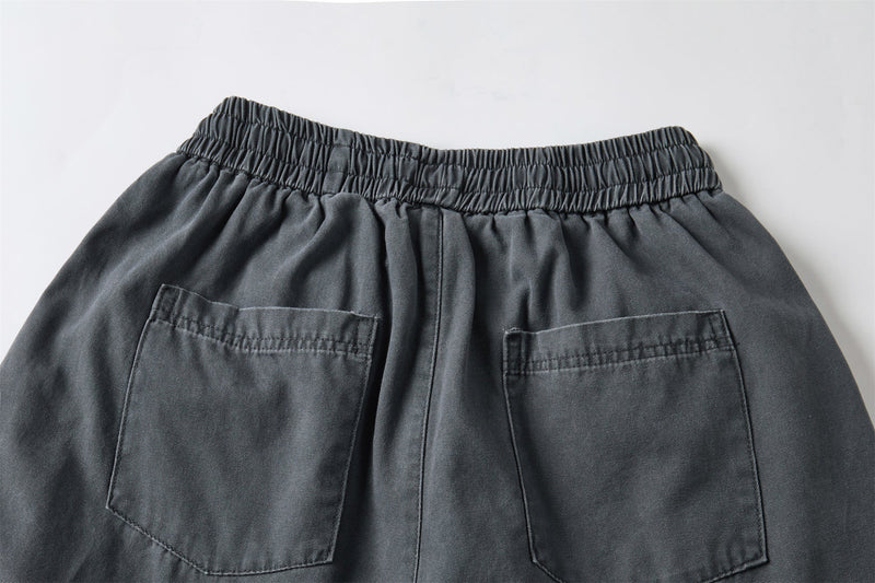 Omirad ROD Graphic Wide-Leg Pants | Vintage Washed Streetwear