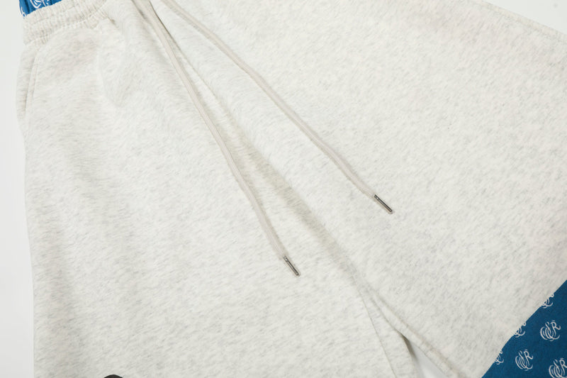 Flag Graphic Wide-Leg Sweatpants | Streetwear Joggers