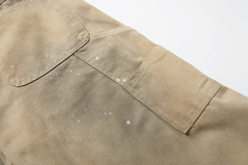 Omirad Vintage Workwear Wide-Leg Pants | 100% Cotton