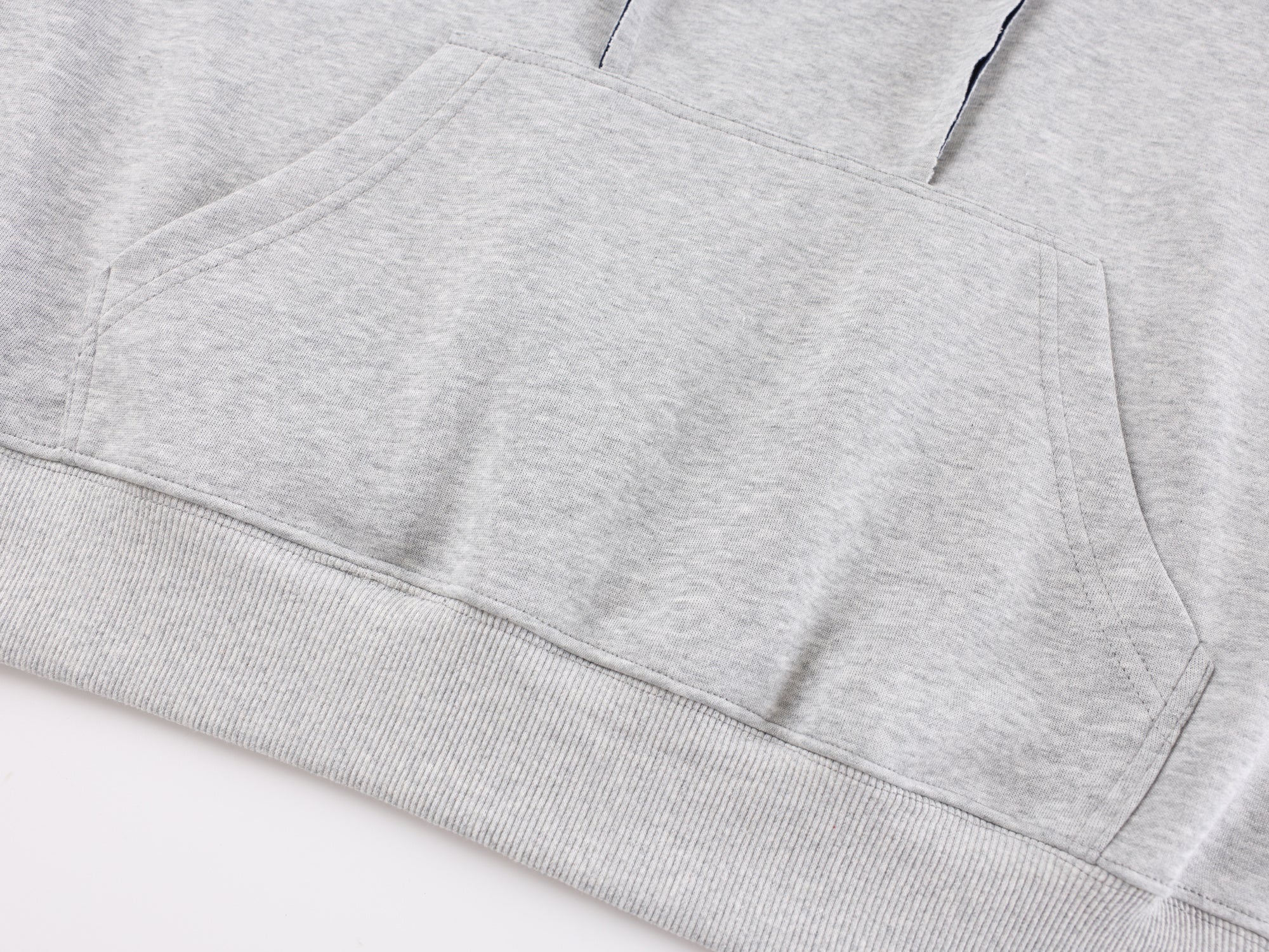 Contrast Hood Lining Panel Hoodie | Relaxed Athletic Fit