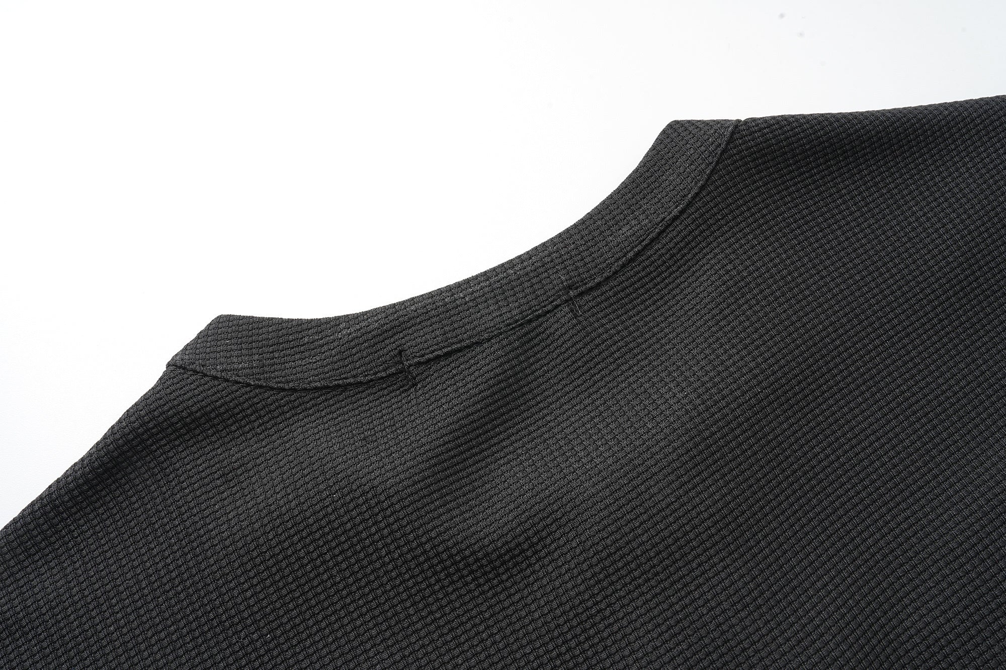 Retro Henley Long Sleeve Tee | Vintage Streetwear Graphic Shirt