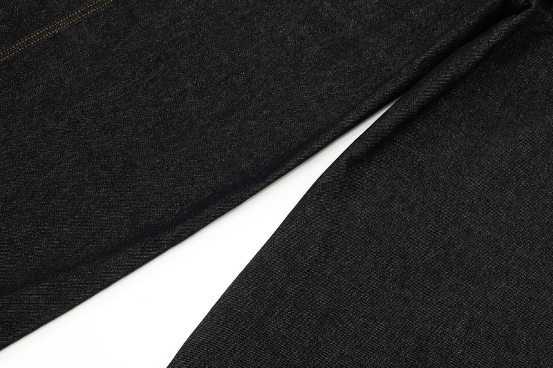 Omirad Contrast Piping Wide-Leg Jeans | Retro Street Denim