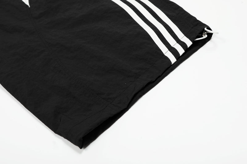 Omirad Nylon Multi-Stripe Wide-Leg Track Pants