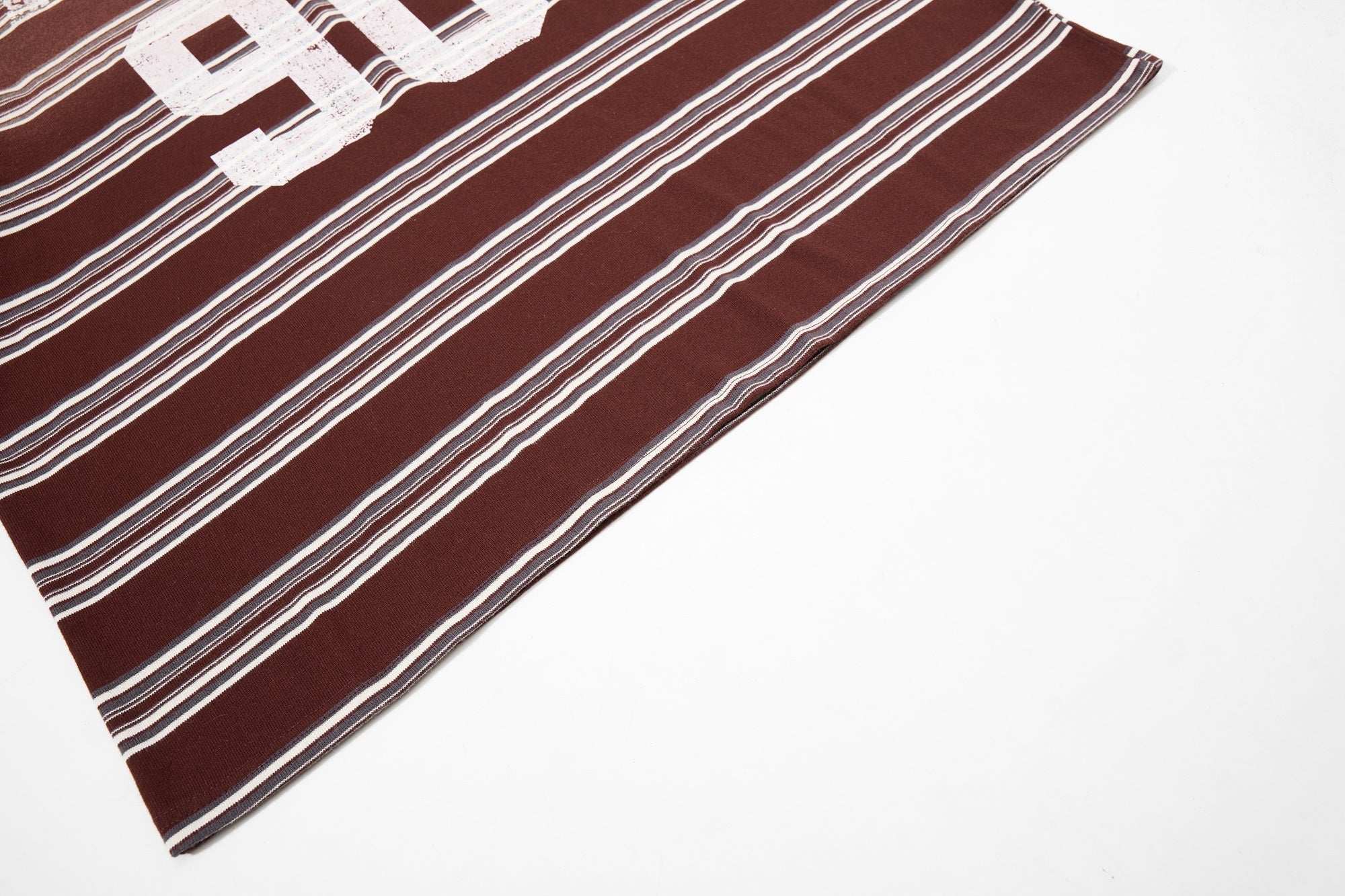 Vintage Stripe Rugby Polo Shirt | Retro 90 Graphic | Omirad