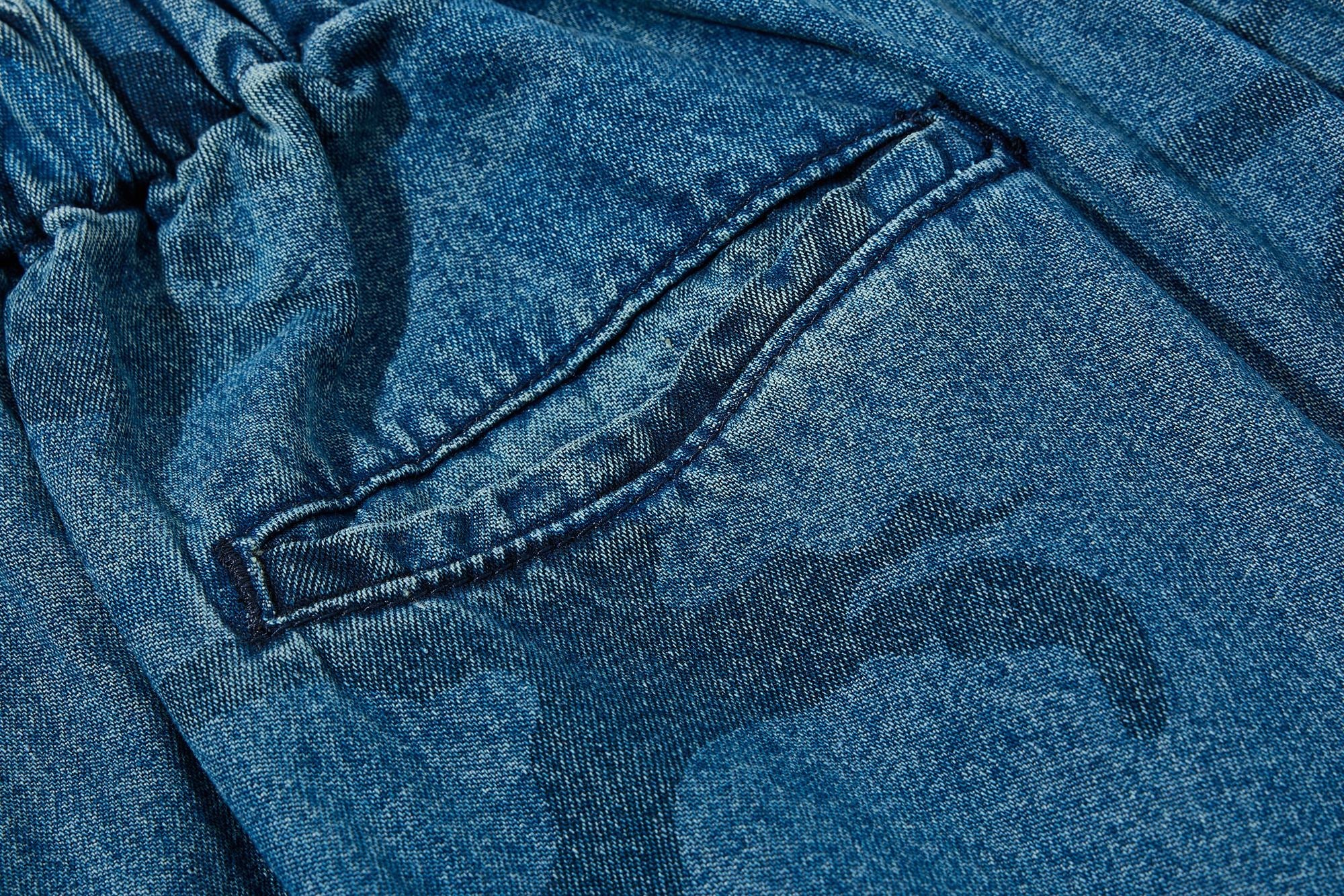 Omirad Washed Camo Baggy Jeans | Y2K Streetwear Denim