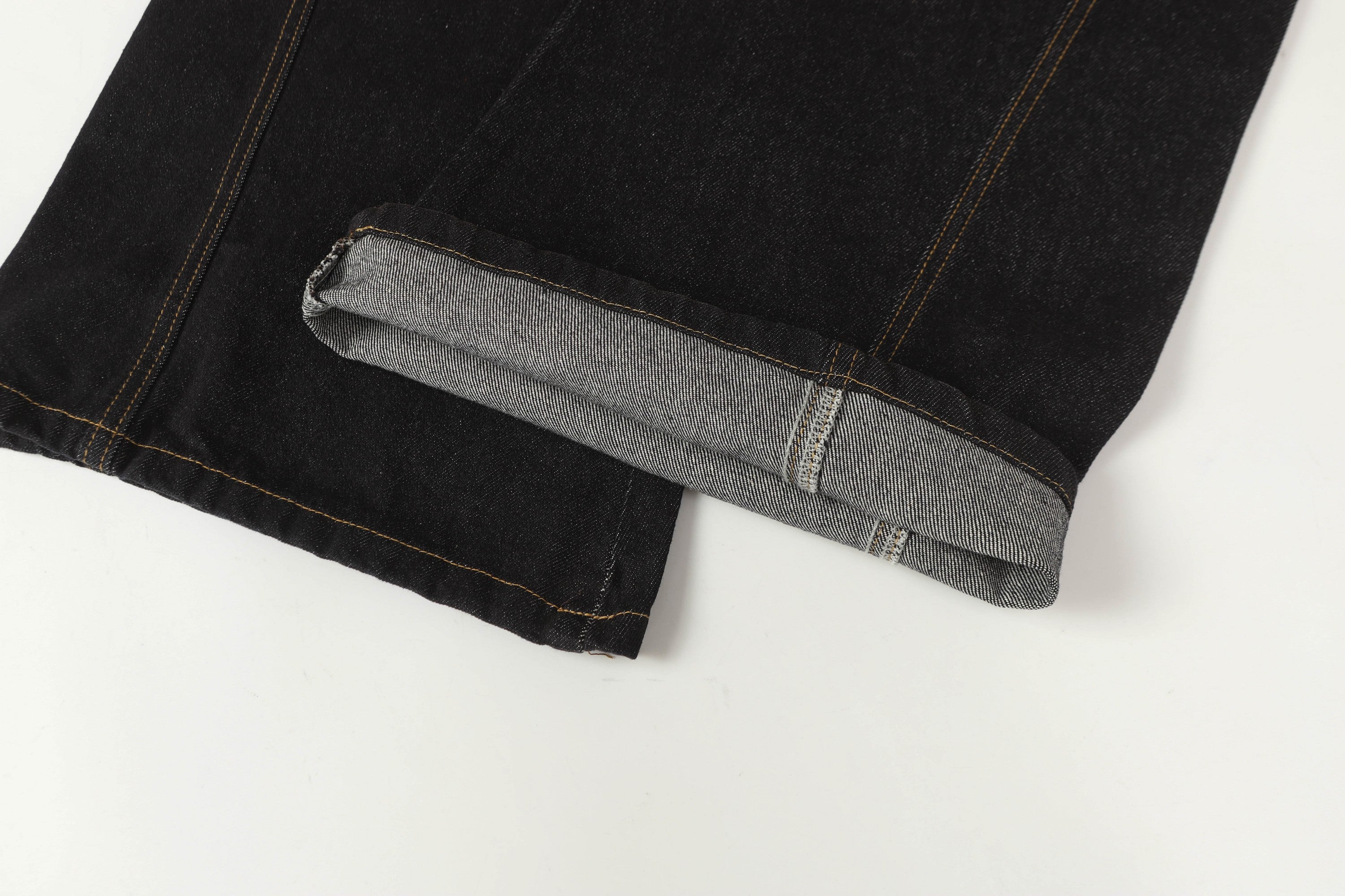 Asymmetric Button Wide-Leg Balloon Denim Pants | SEAKOFF