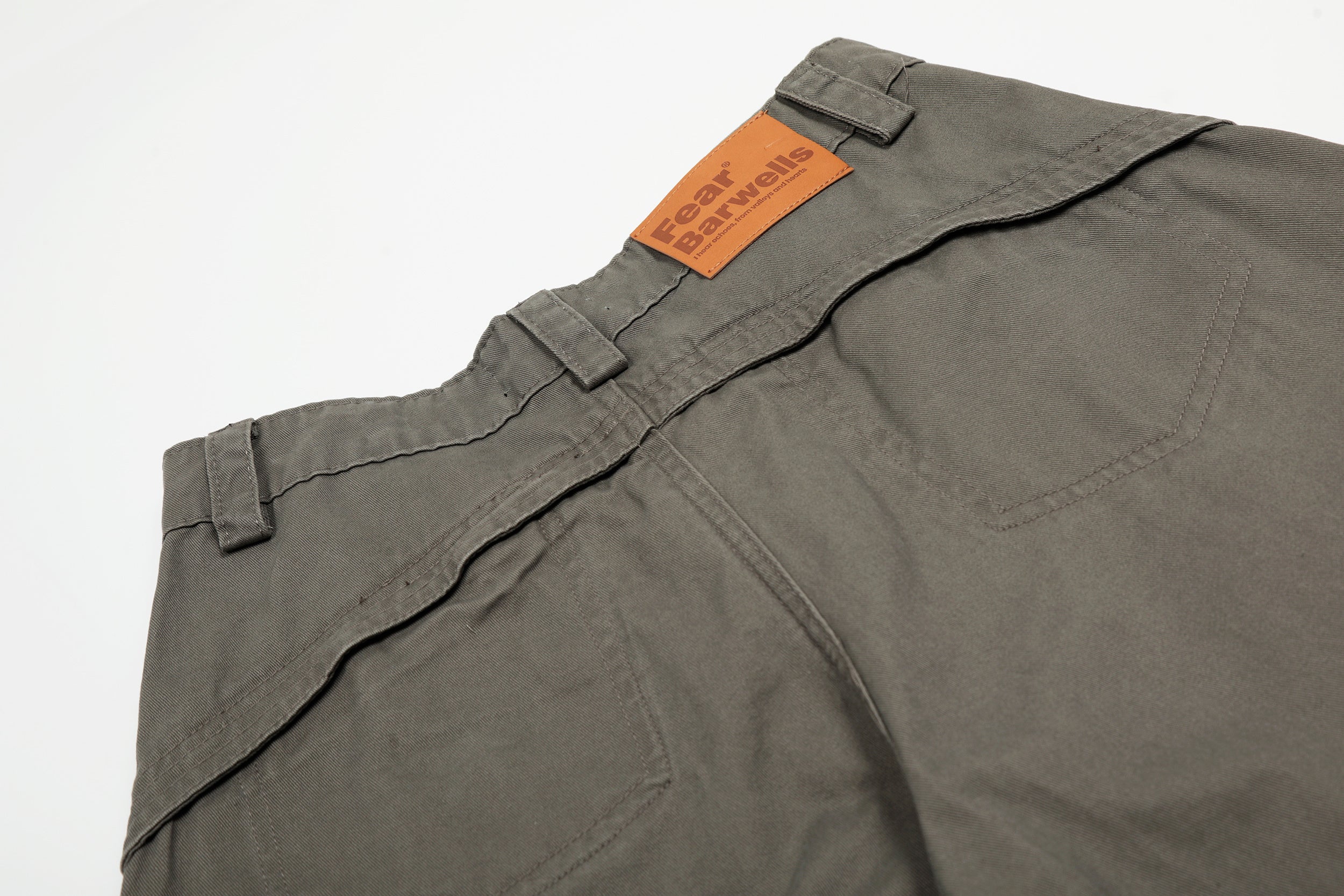 Omirad Parachute Cargo Curved Pants | Wide-Leg Cotton
