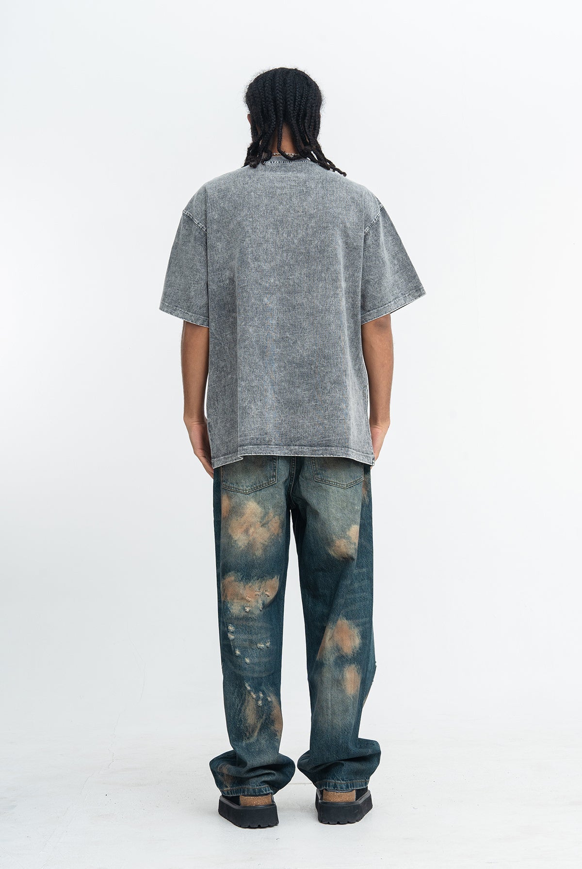 Omirad Divine Baby Vintage Wash Graphic T-Shirt | Street Luxury