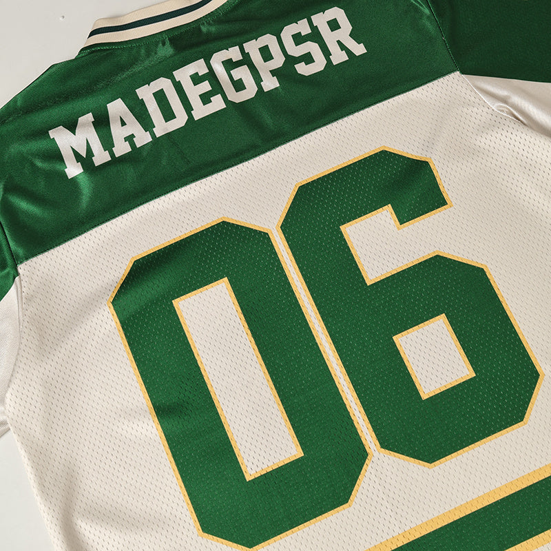 Collegiate Heritage Football Jersey | Number 06 Streetwear