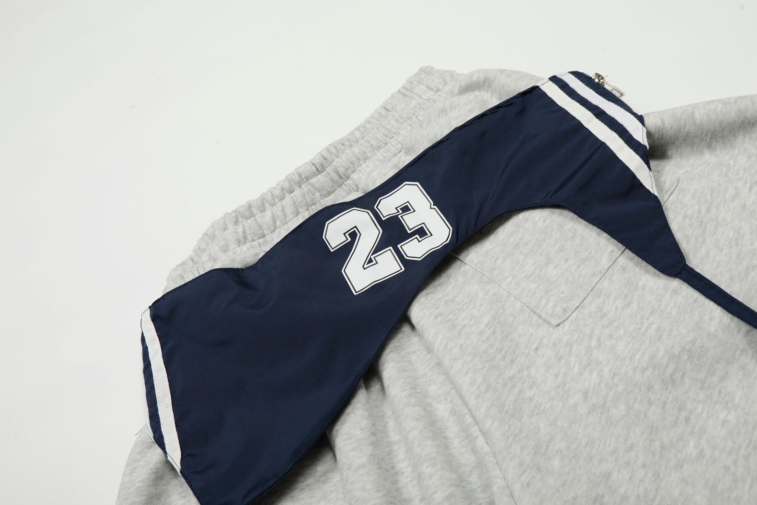 Double-Waist Retro Print Wide-Leg Track Pants | Streetwear