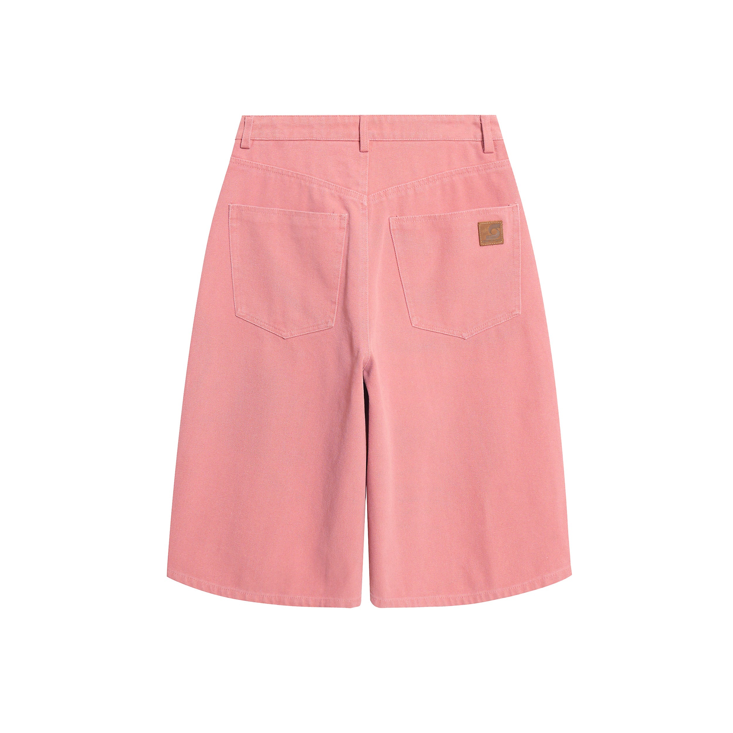 Omirad Vintage Canvas Jorts | Wide-Leg Denim Shorts