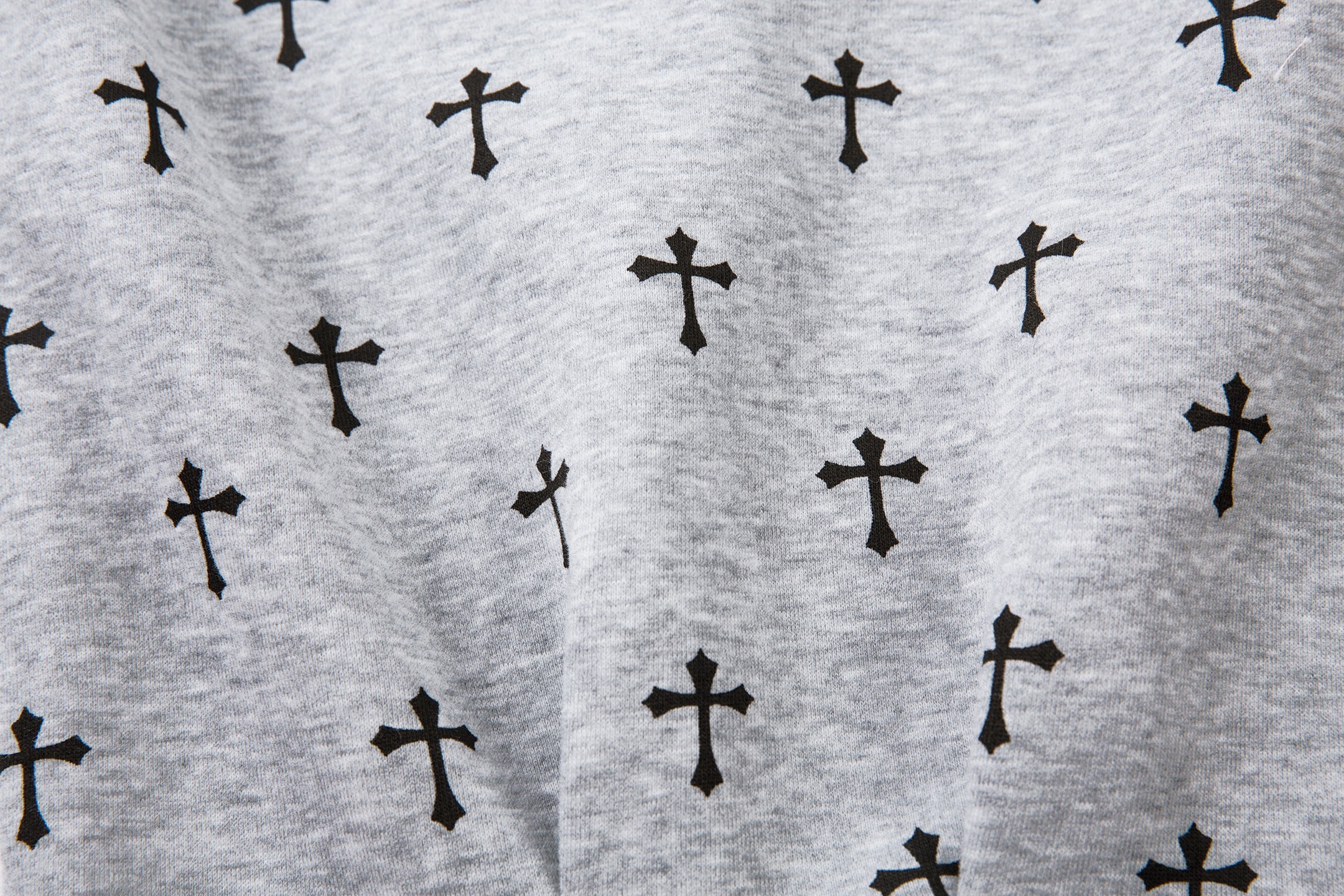 Omirad Cross Print Sweatpants | Gothic Streetwear Joggers