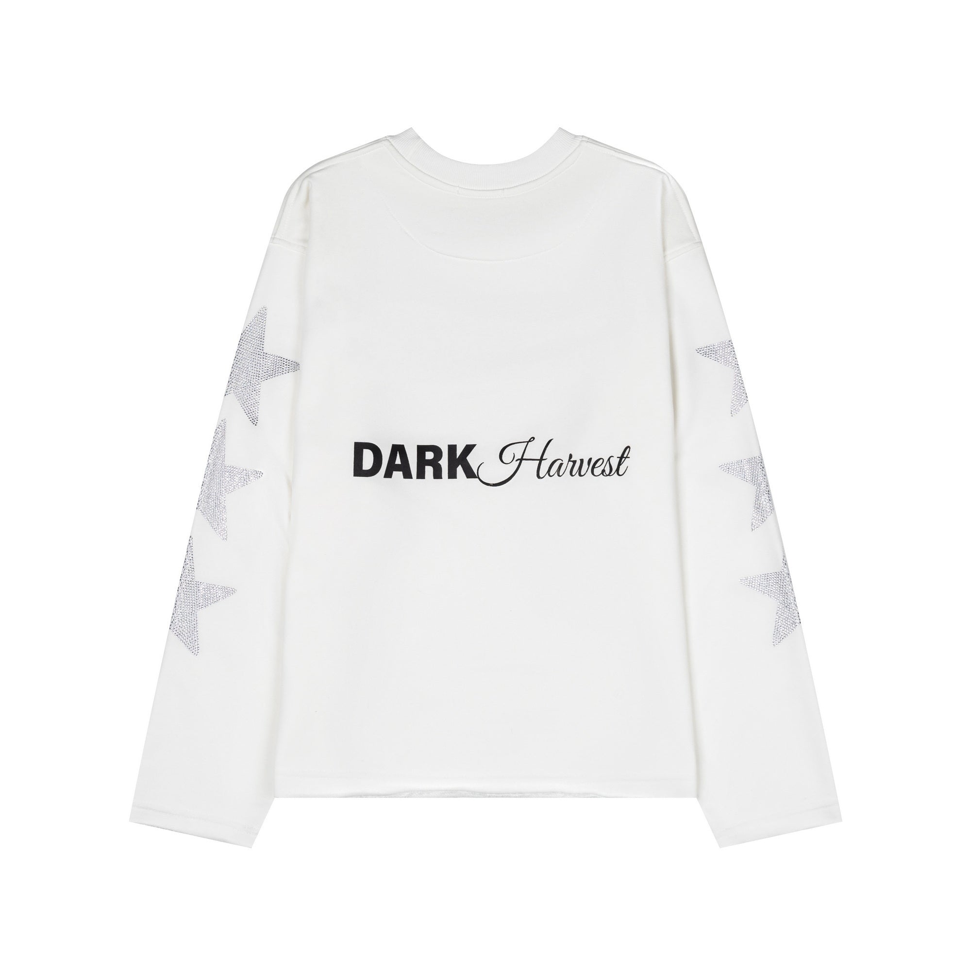 Dark Harvest Rhinestone Star Long Sleeve Tee | Streetwear