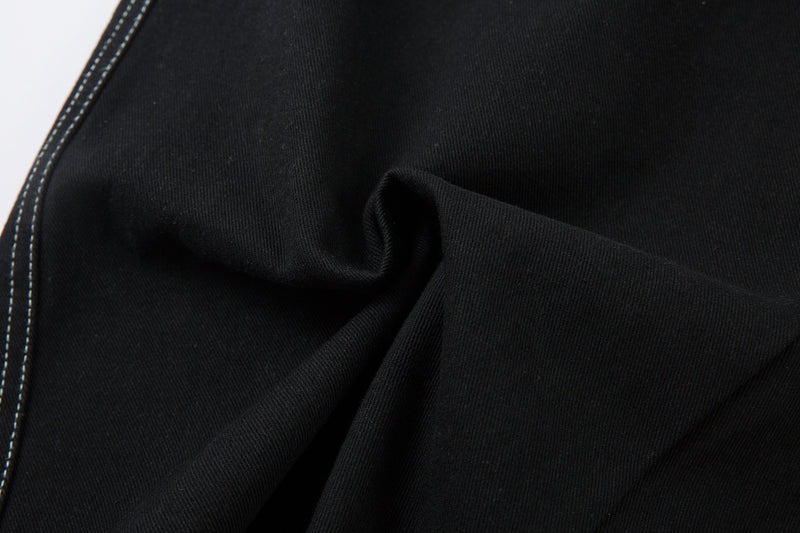 Heraldic Embroidered Wide-Leg Jeans | Lion & Star Denim