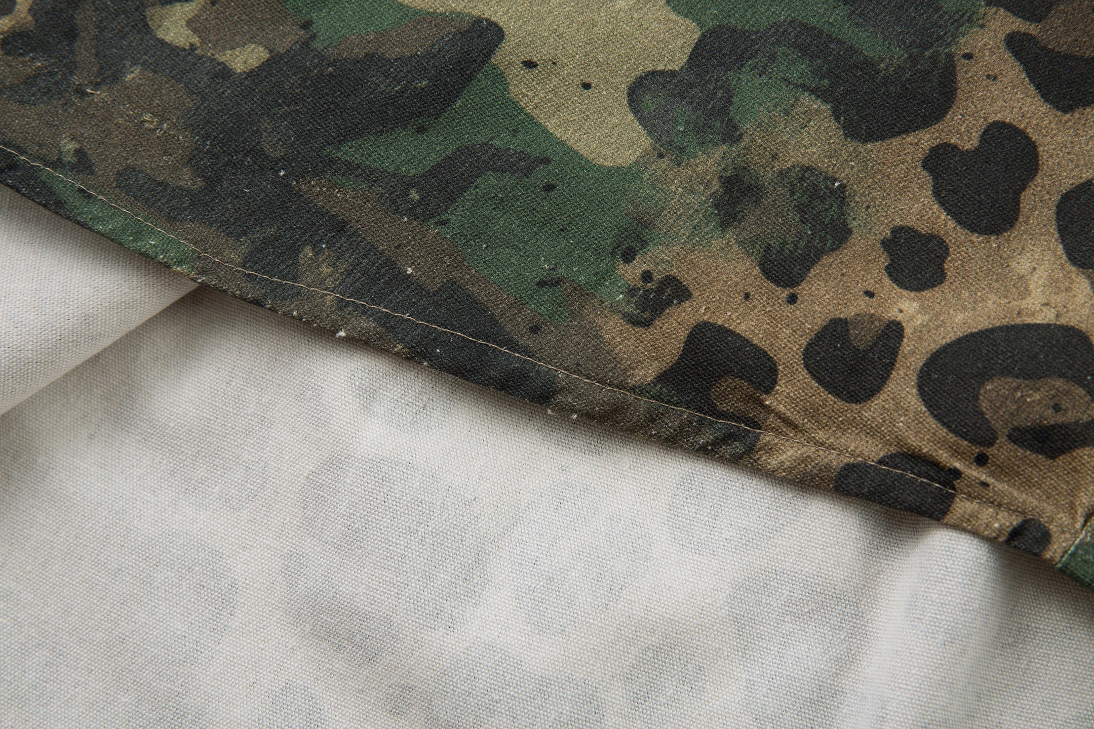 Camo Leopard Hybrid Utility Shirt | Streetwear Overshirt