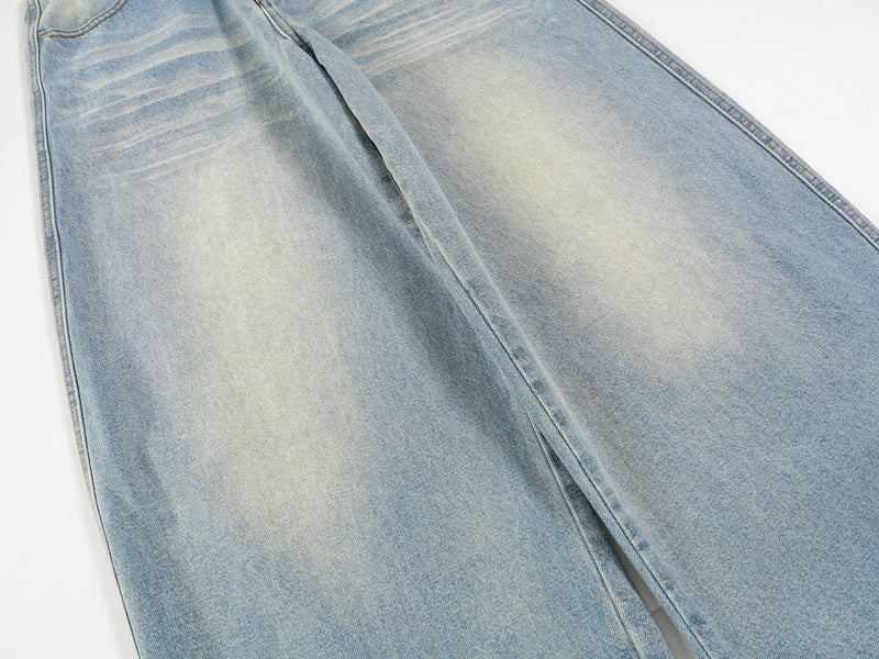 Omirad SP2 Retro Faded Balloon Jeans | Wide Leg Denim